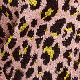 Olivia Leopard Print Cropped Cardigan - Image 9