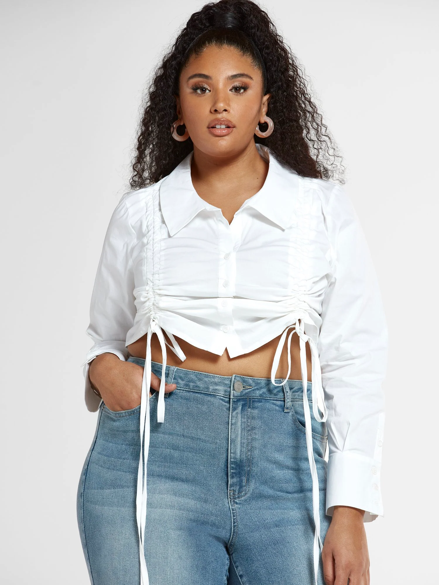 Paige Double Drawstring Shirt - Image 2