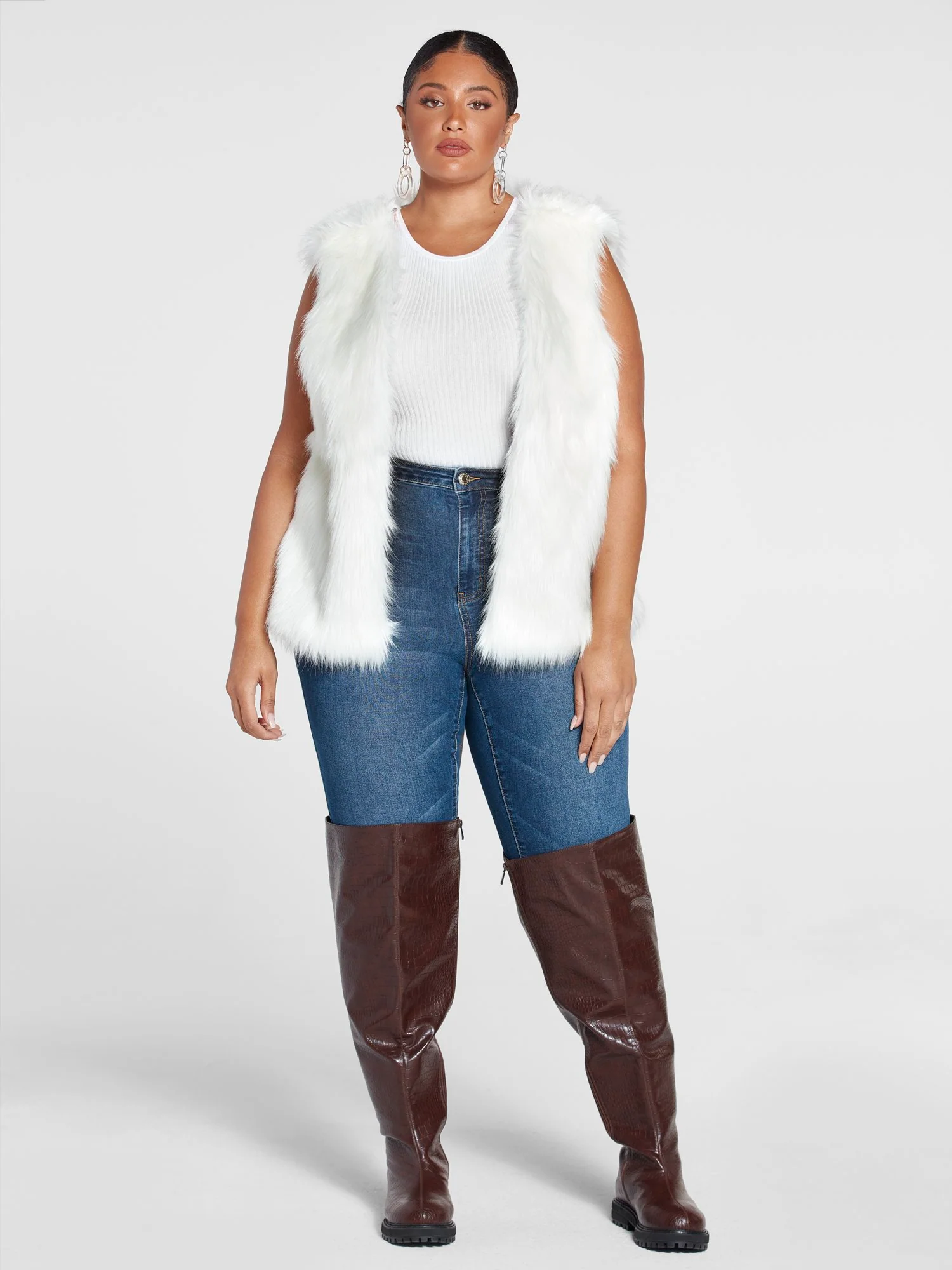 Paige Faux Fur Lined Anorak Coat - Image 6