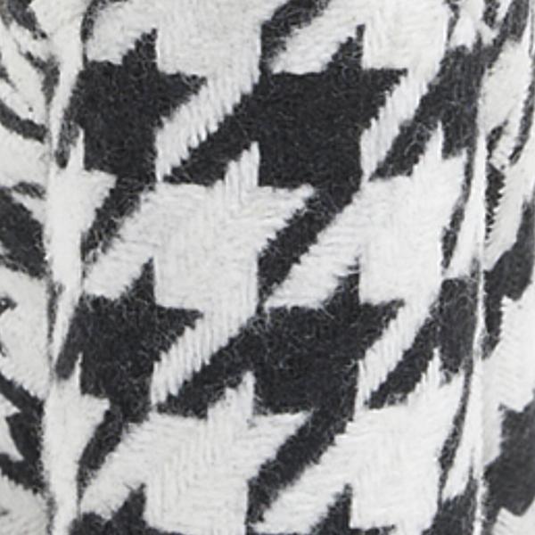 Penelope Faux Suede Houndstooth Pumps - Image 7