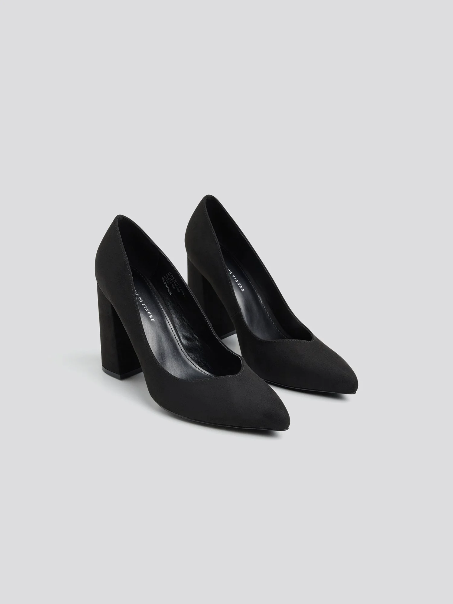 Penelope Faux Suede Pumps - Image 3