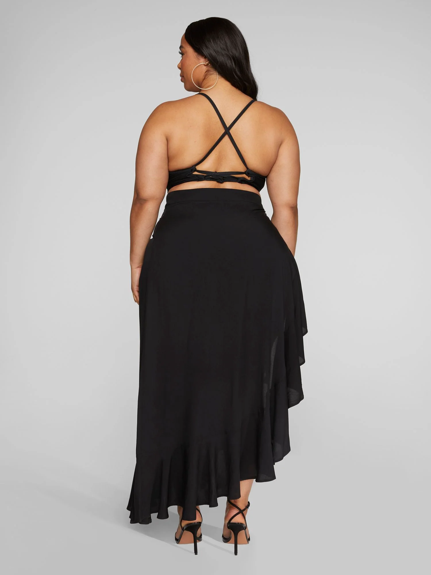 Portia Ruffle Skirt Cover-up - Image 4