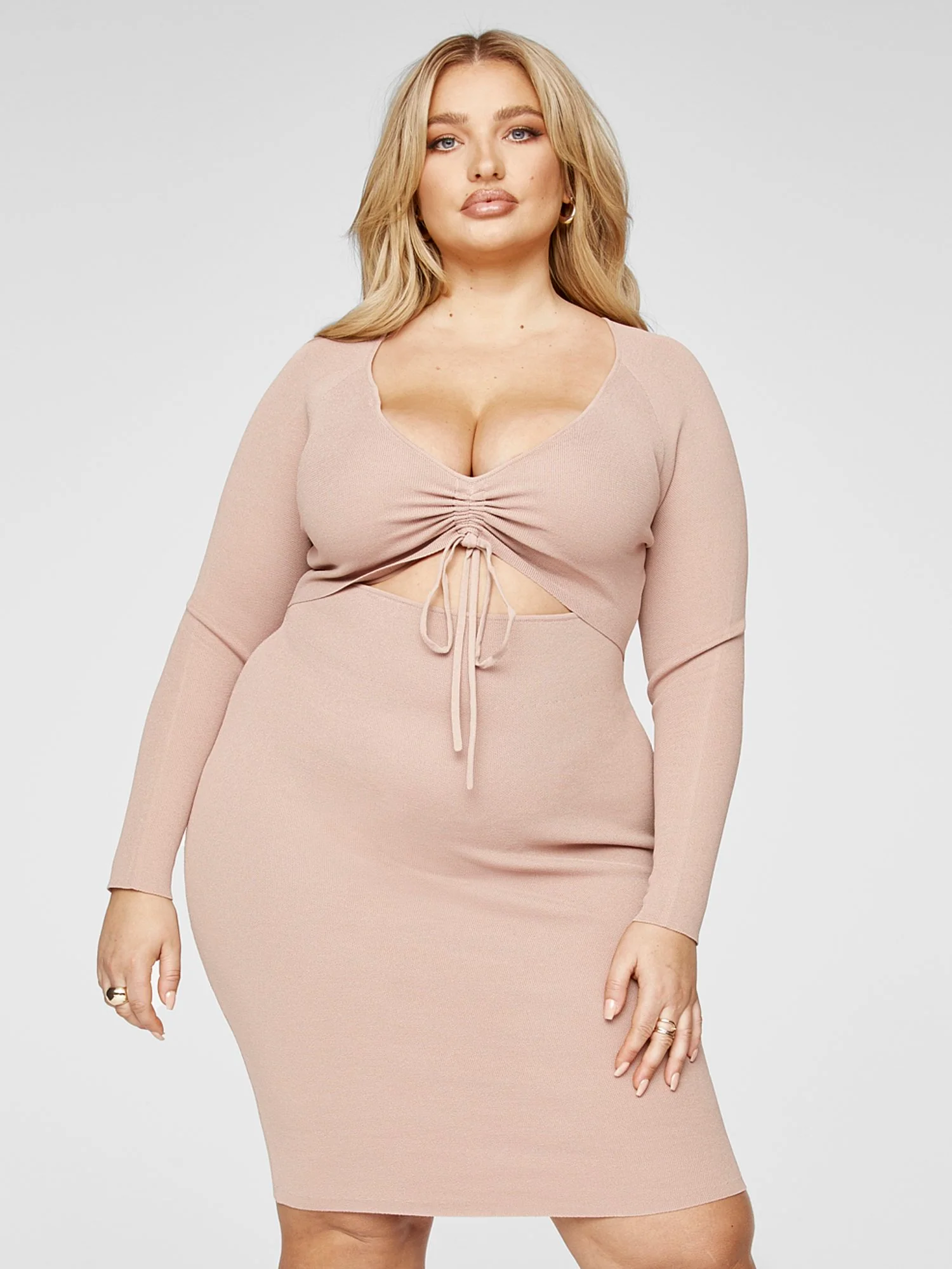 Rachel Cutout Bodycon Dress - Image 2