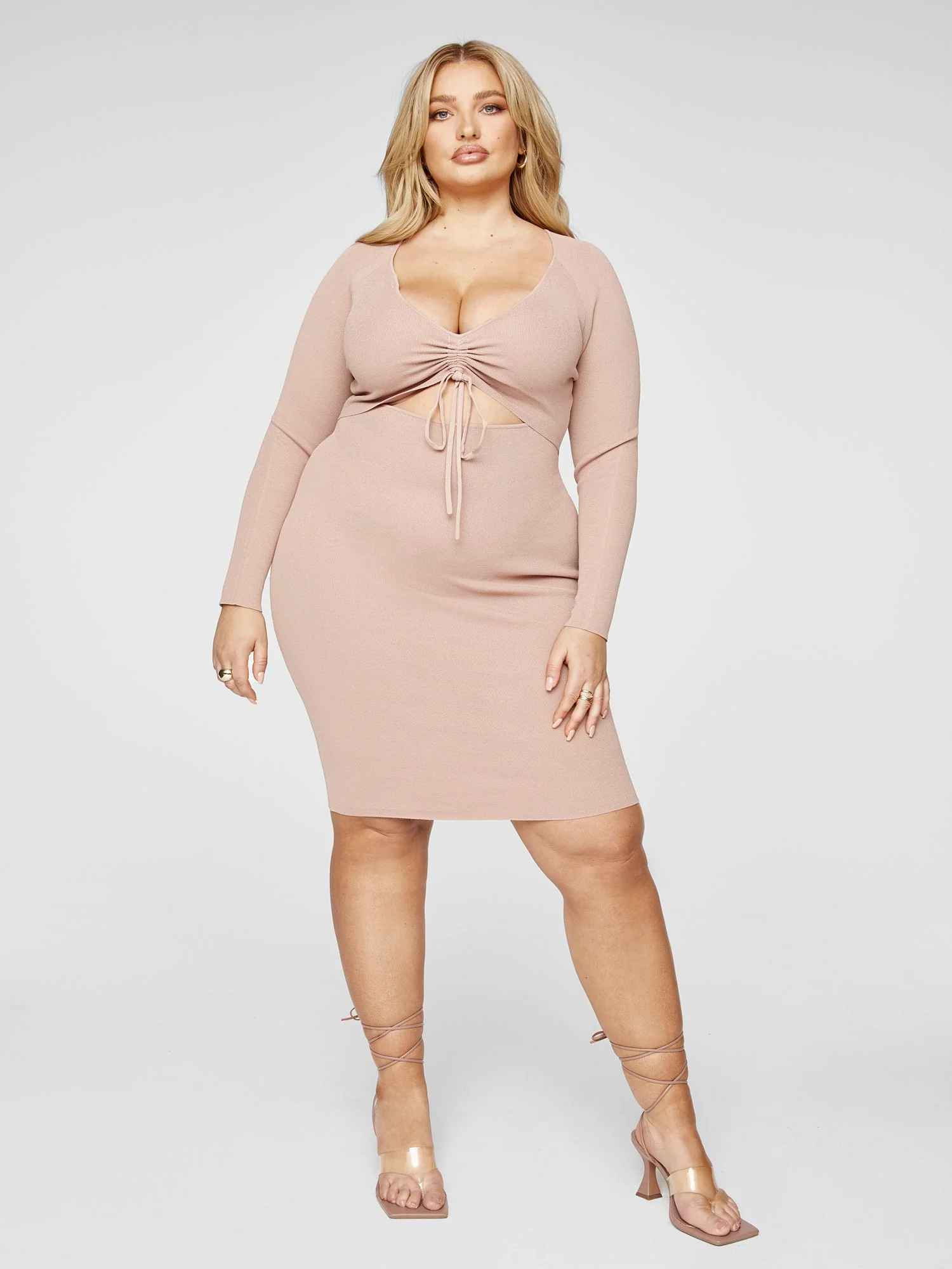 Rachel Cutout Bodycon Dress - Image 4