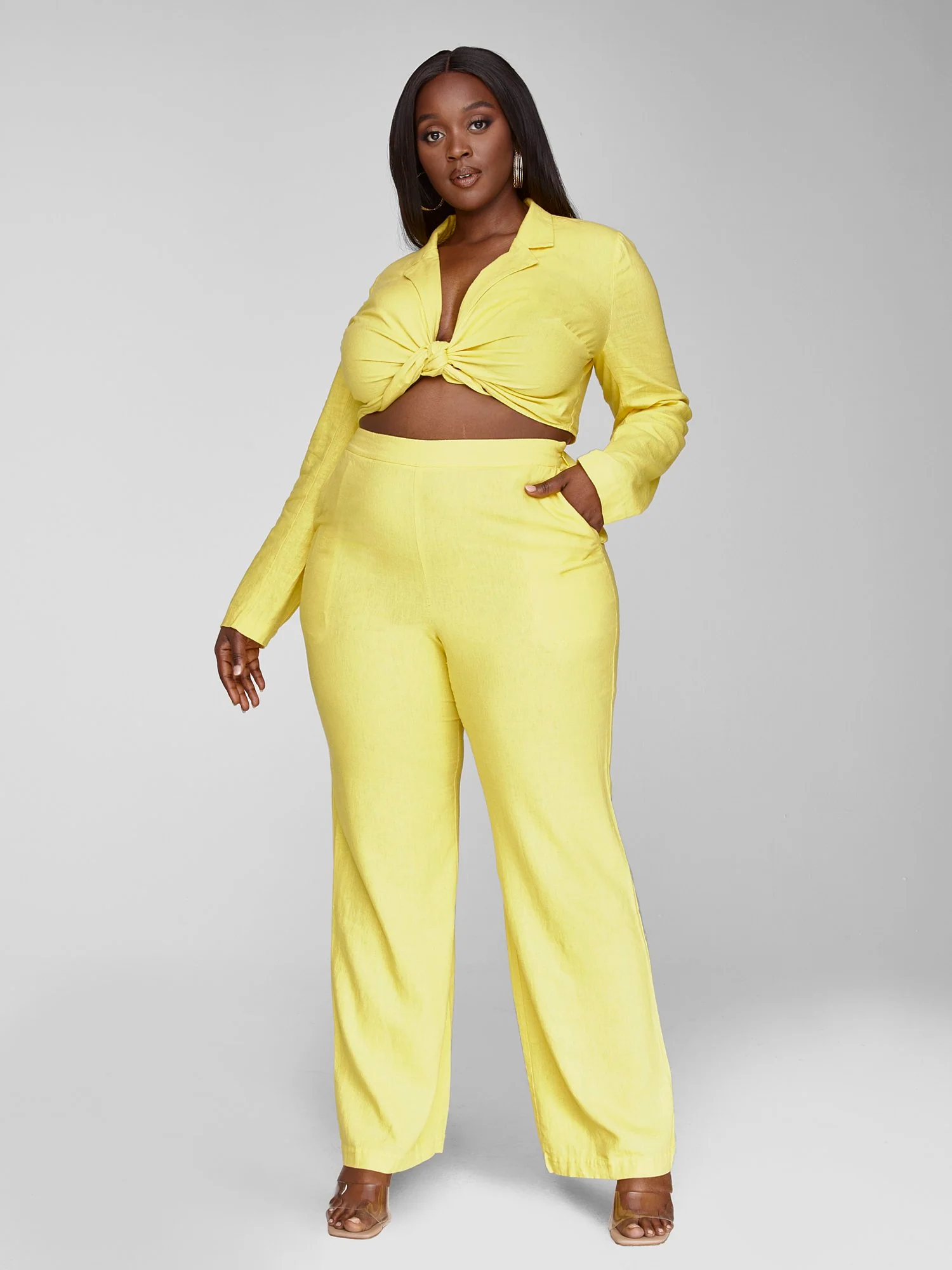 Regina Wide Leg Pants - Garnerstyle x FTF - Image 4