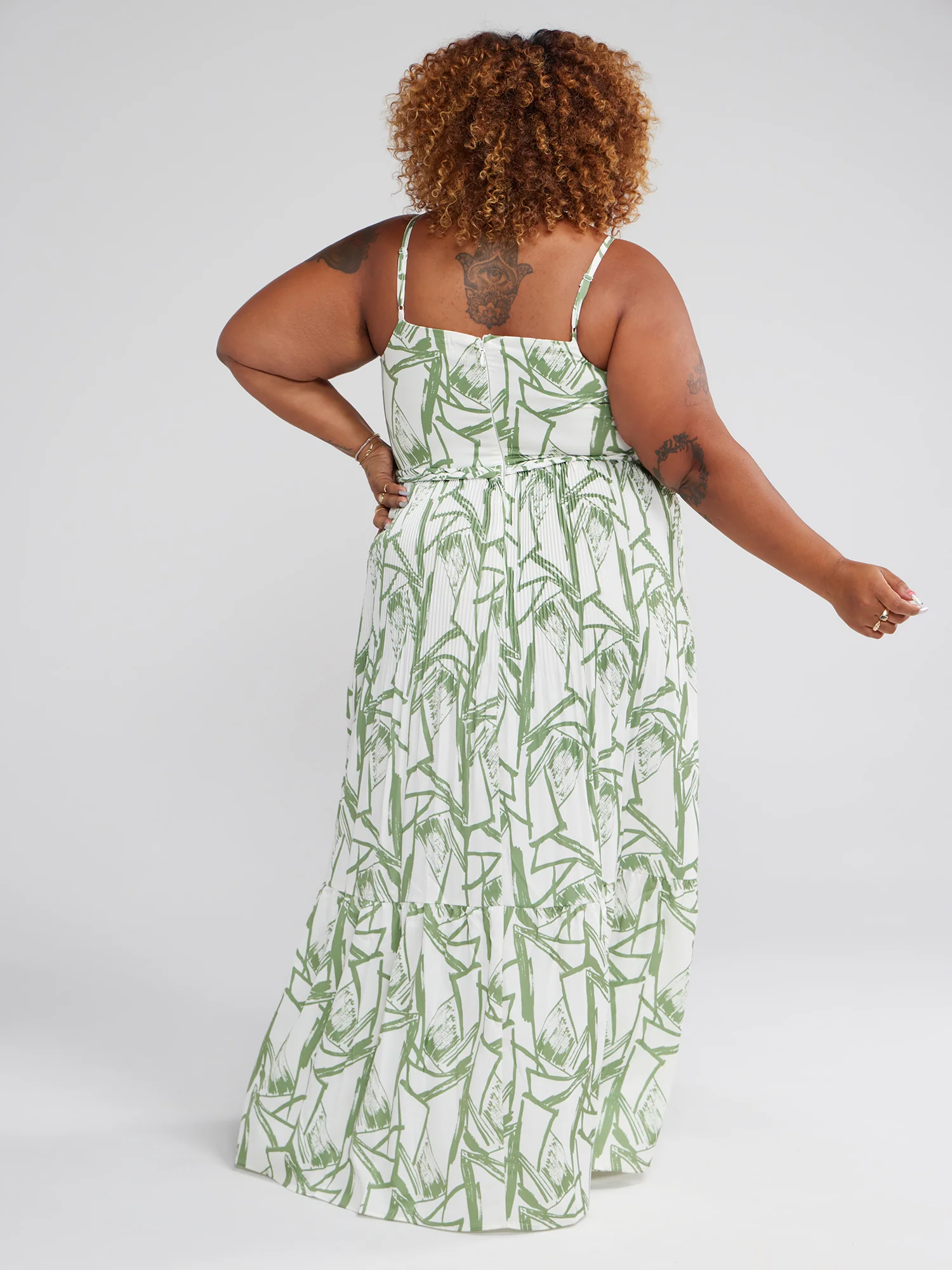 Rope Detail Sleeveless Maxi Dress - Image 3