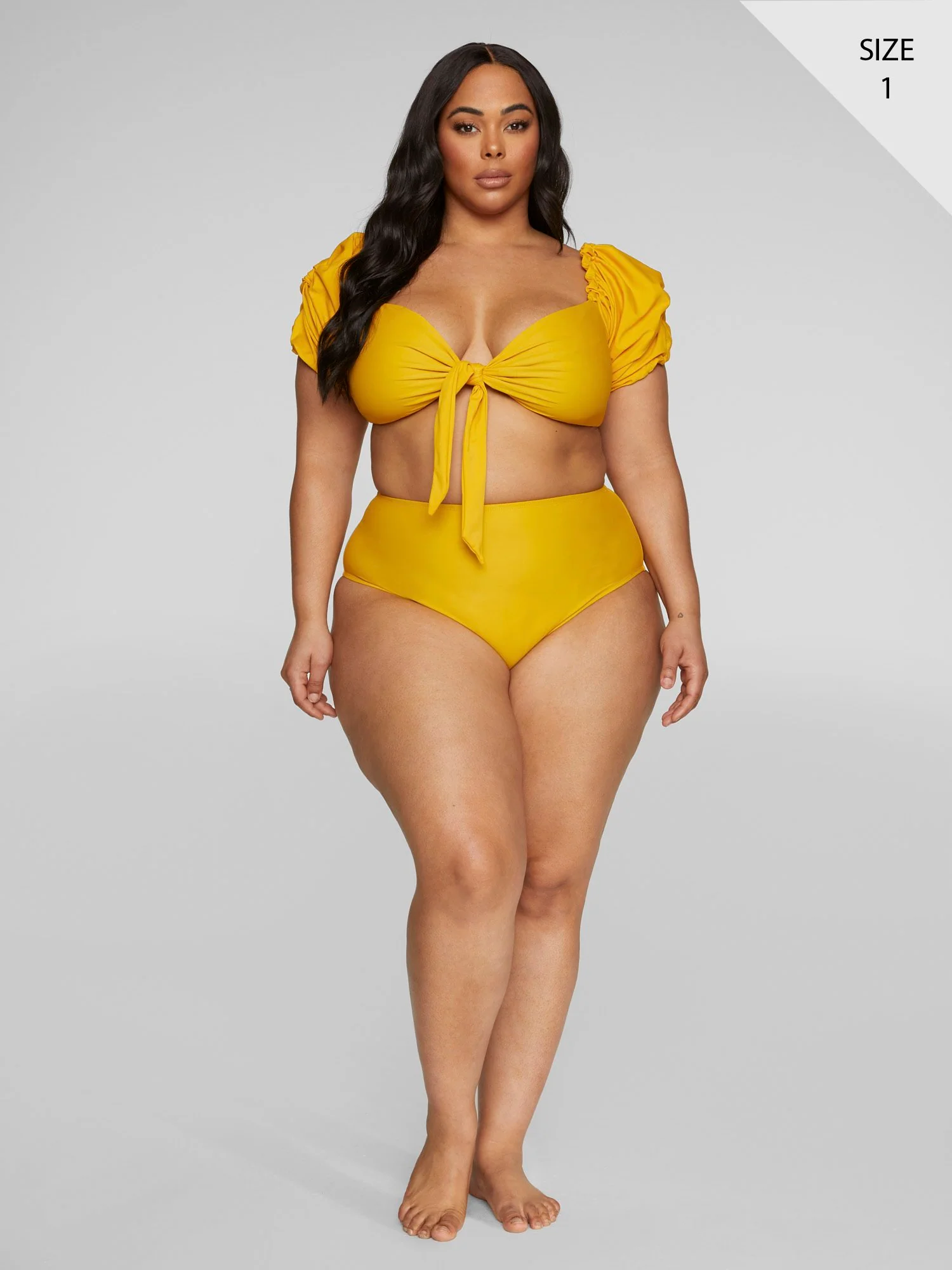 Roxy High Waisted Swim Brief - Image 7