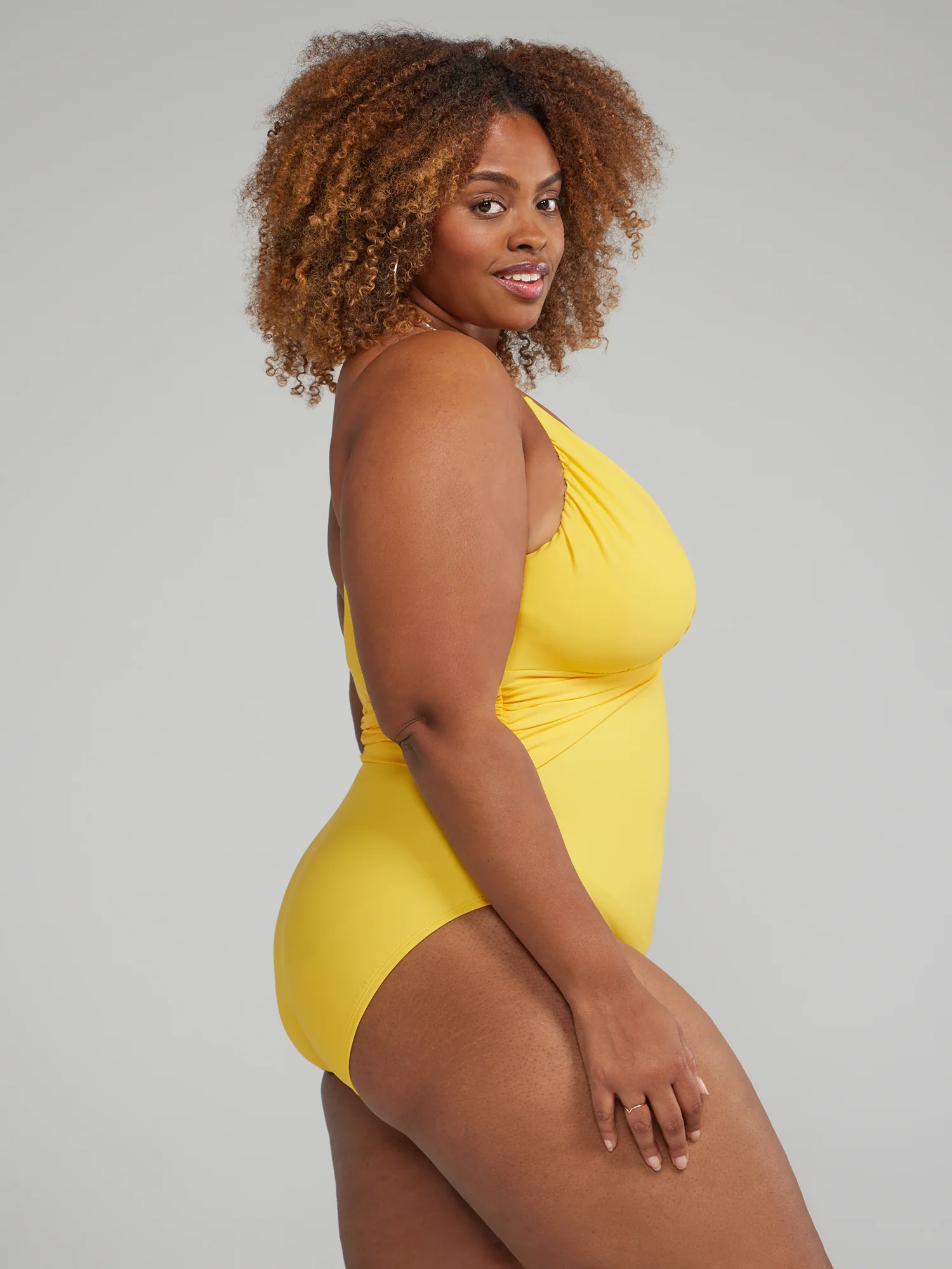 Ruched One-Piece Swimsuit - Image 2