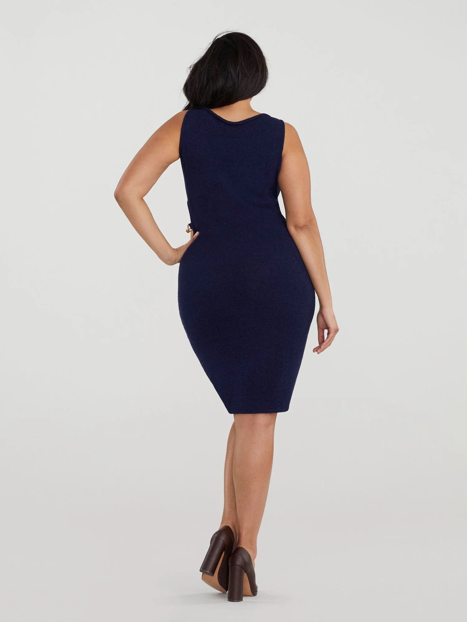 Sade Cut-Out Sweater Dress - Image 4
