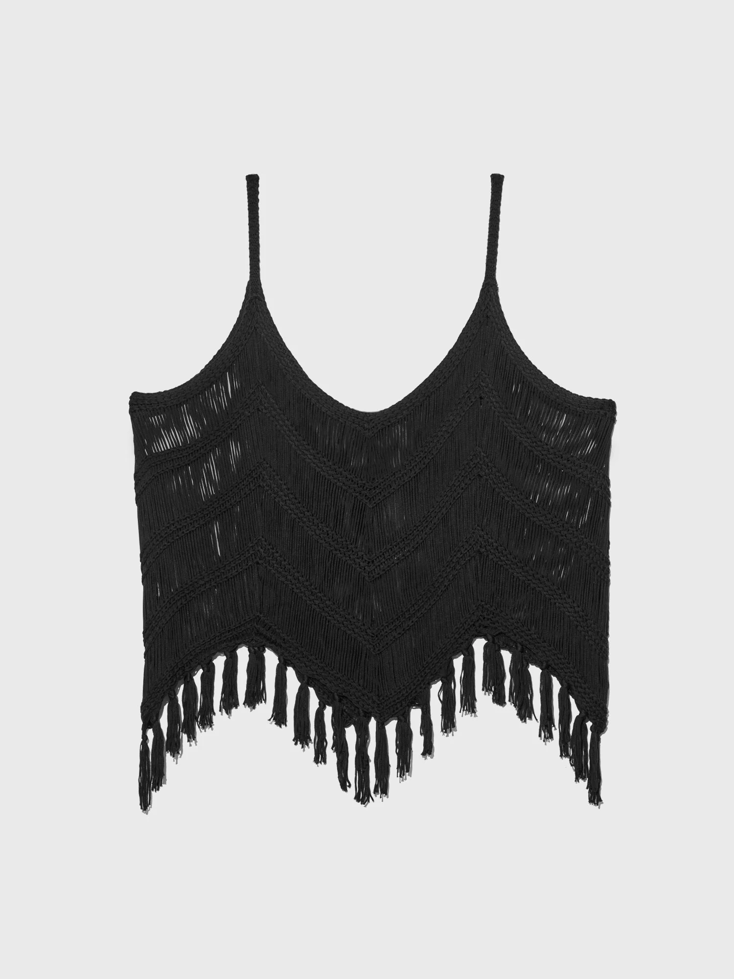 Samantha Fringe Hem Tank - Image 3