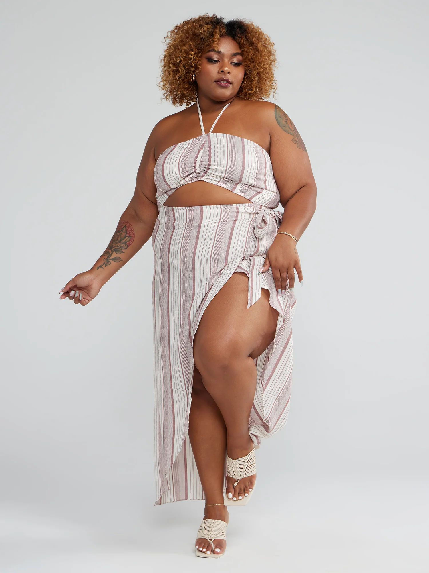 Samara Cutout Halter Dress