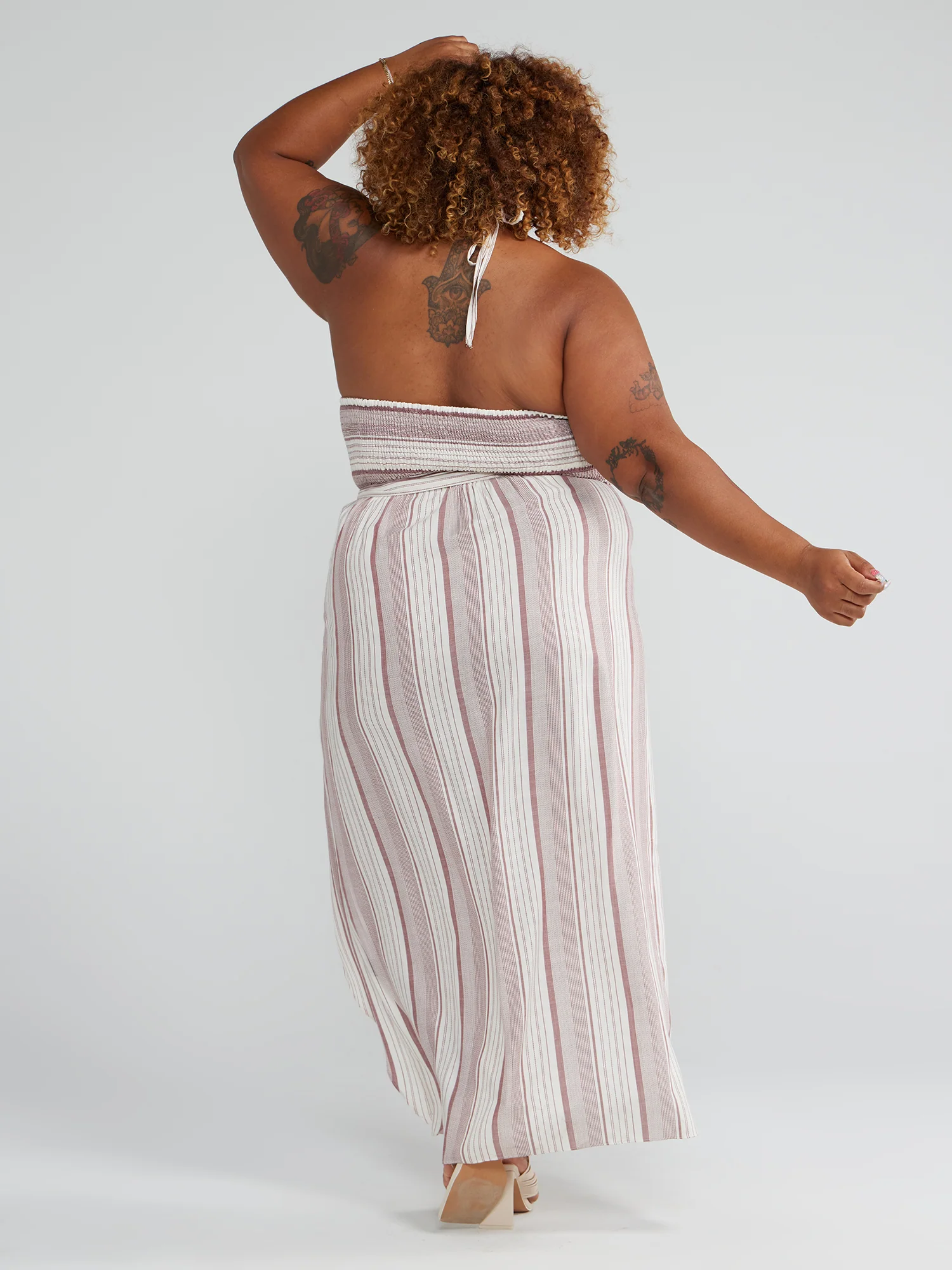 Samara Cutout Halter Dress - Image 4