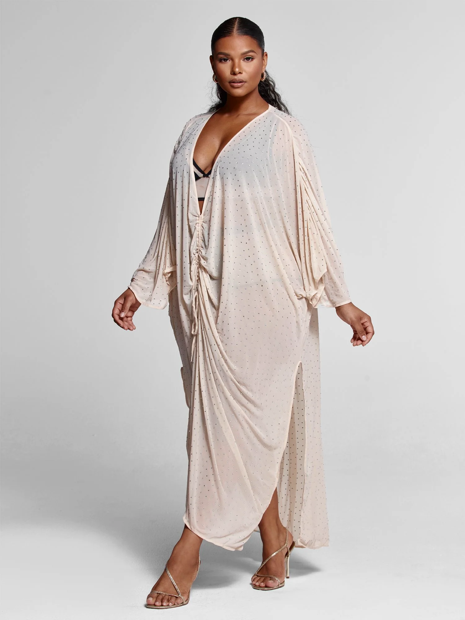 Sandrita Rhinestone Mesh Cover-up - SRV x FTF - Image 4