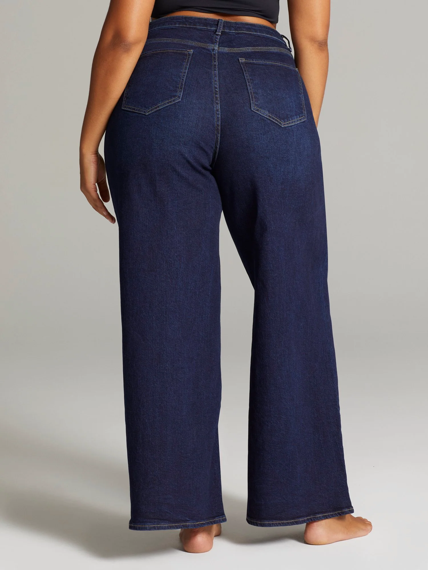 Saraya High Rise Wide Leg Jeans - Image 4