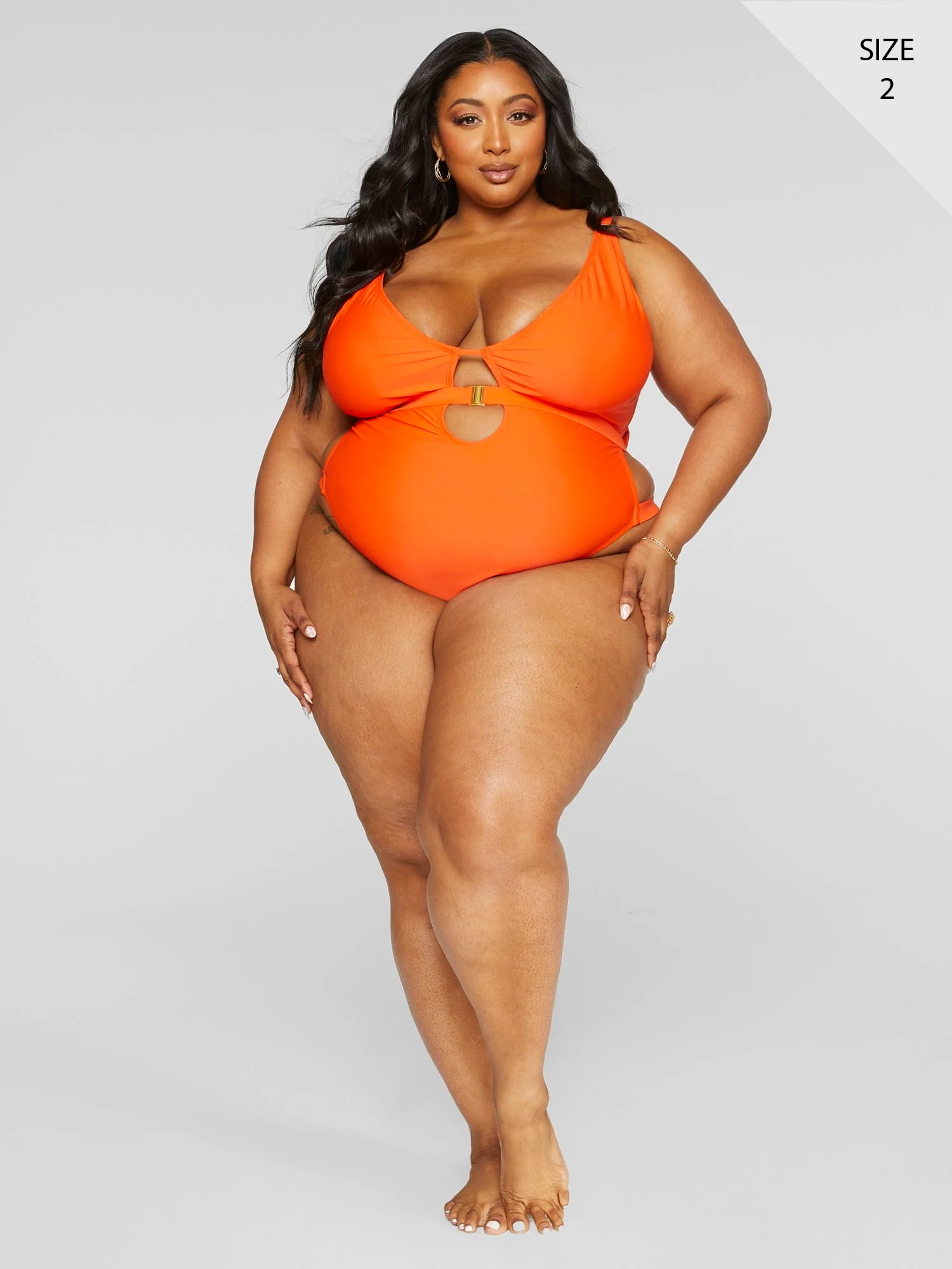 Savannah V-neck Monokini Swimsuit - Image 6