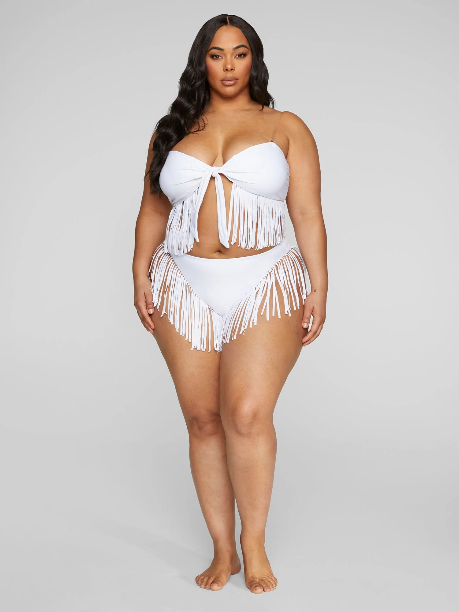 Serena Fringe Bikini Top - Image 3