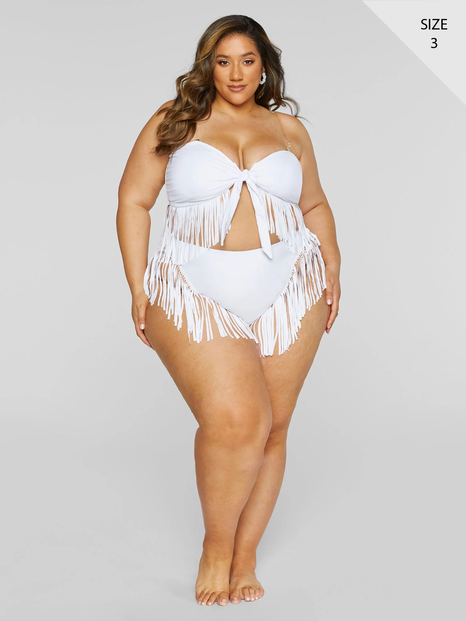 Serena Fringe Bikini Top - Image 5