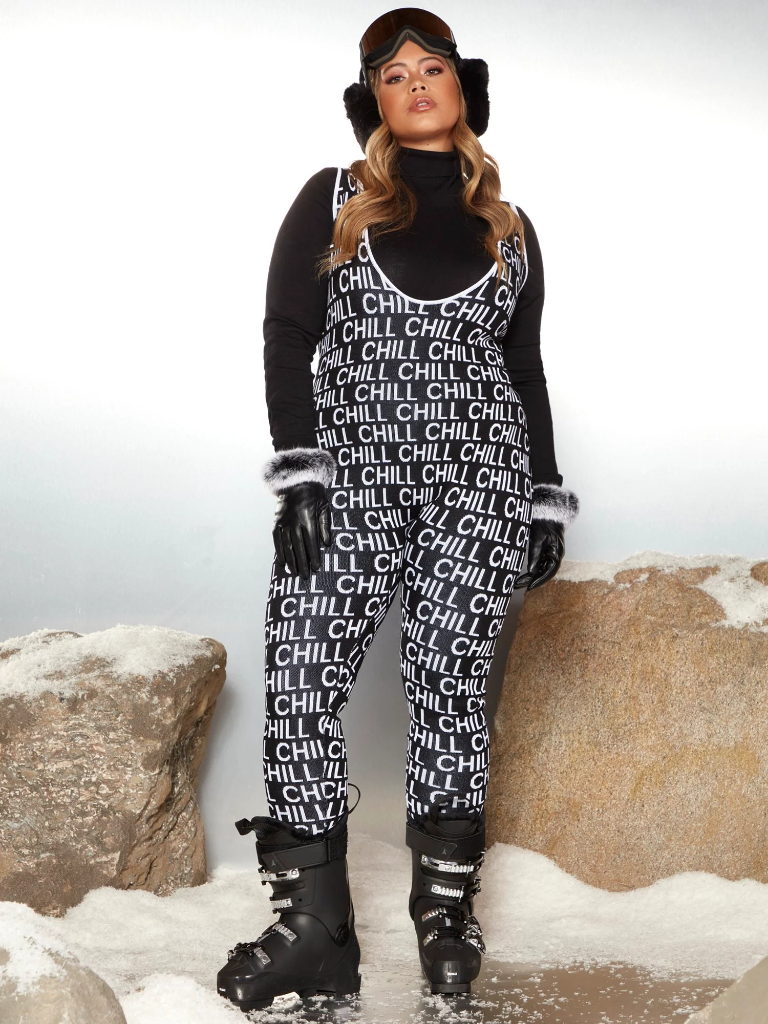 Shani Suspender Ski Catsuit - Garnerstyle x FTF - Image 2