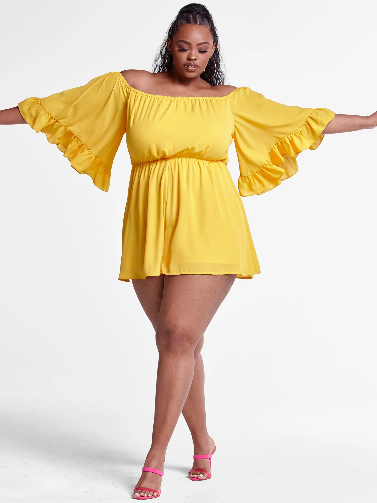 Shanice Off The Shoulder Romper - Image 4