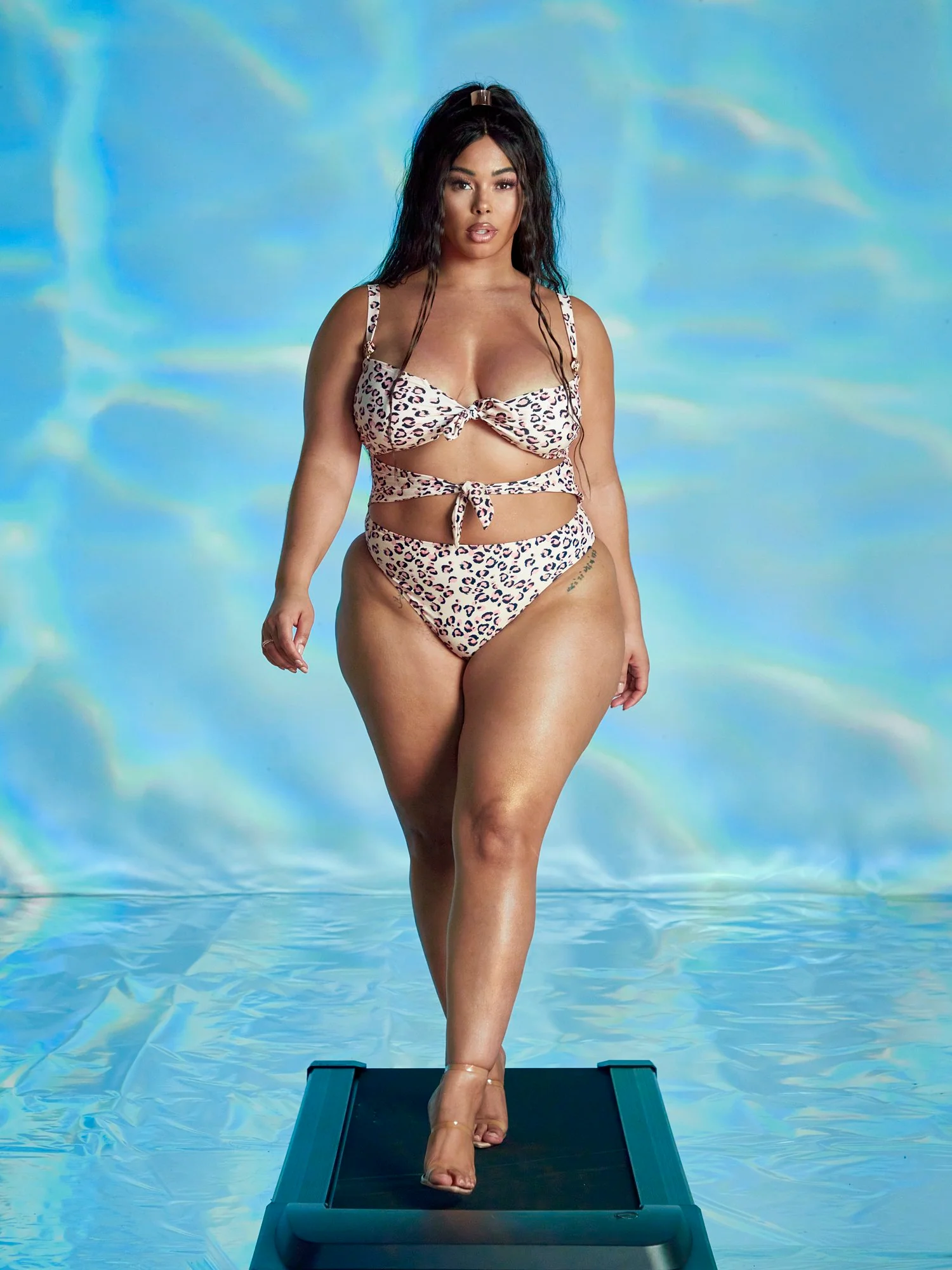 Shanice Print Swimsuit - Tabria Majors x FTF