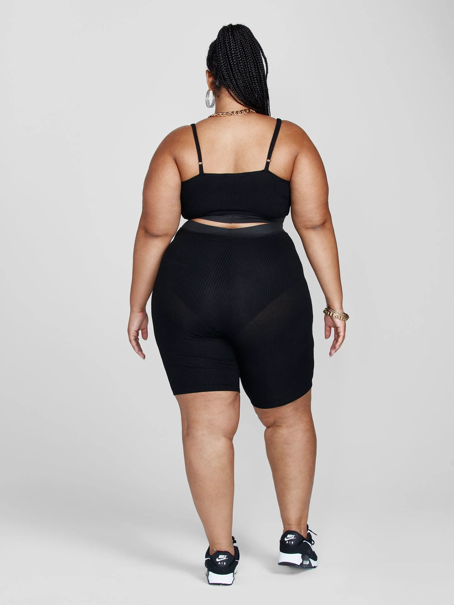 Shannon Rib Knit Shorts - Image 5