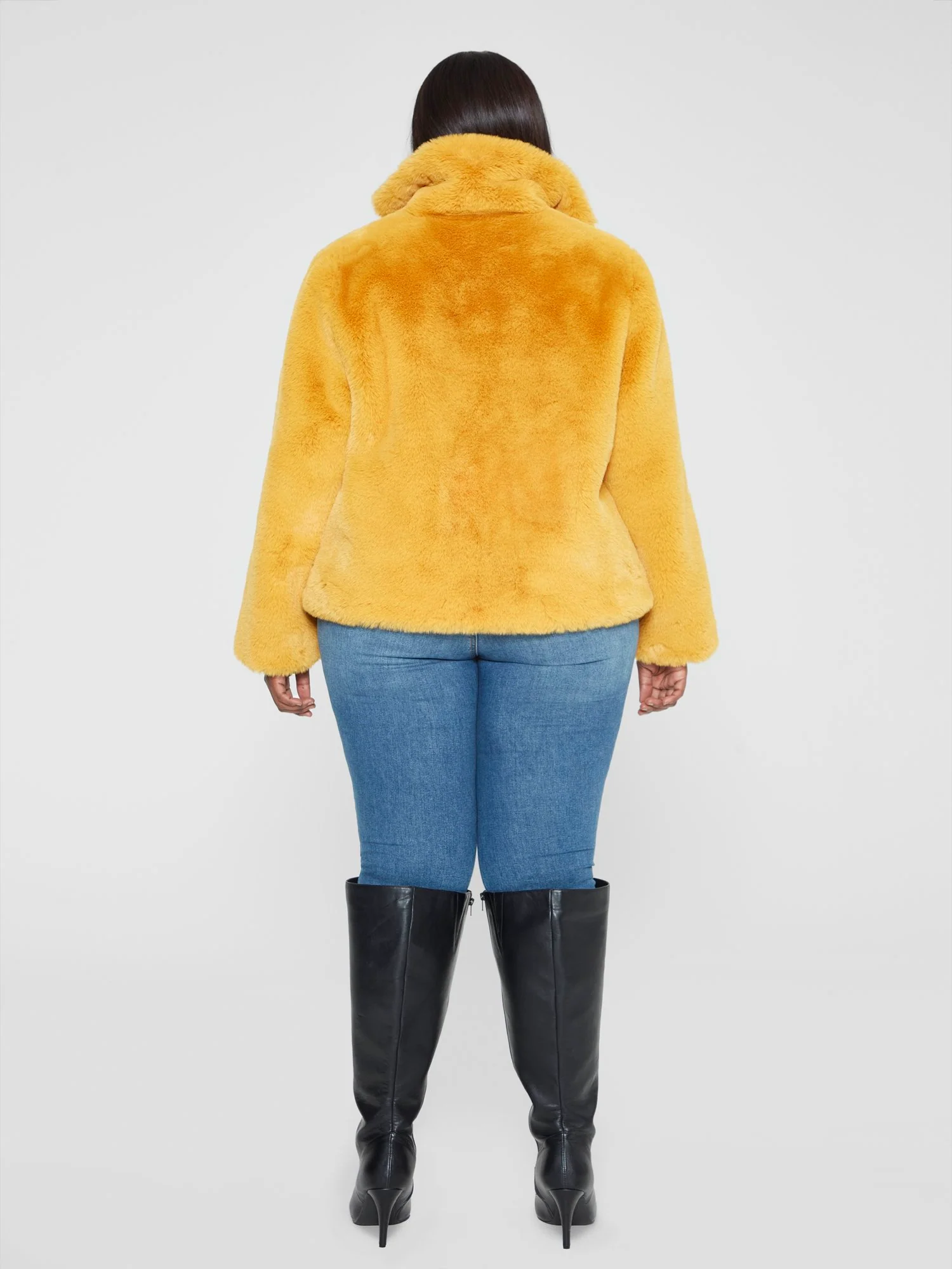 Sharane Faux Fur Reversible Coat - Image 7