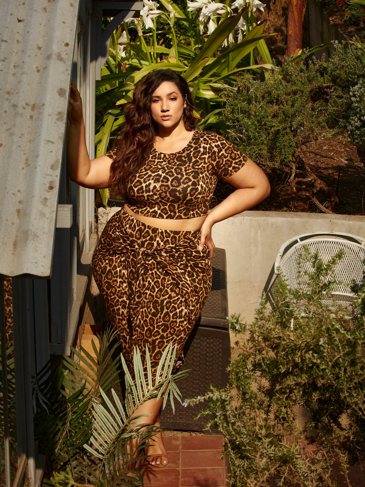 Shawnee Leopard Harem Top - Image 5