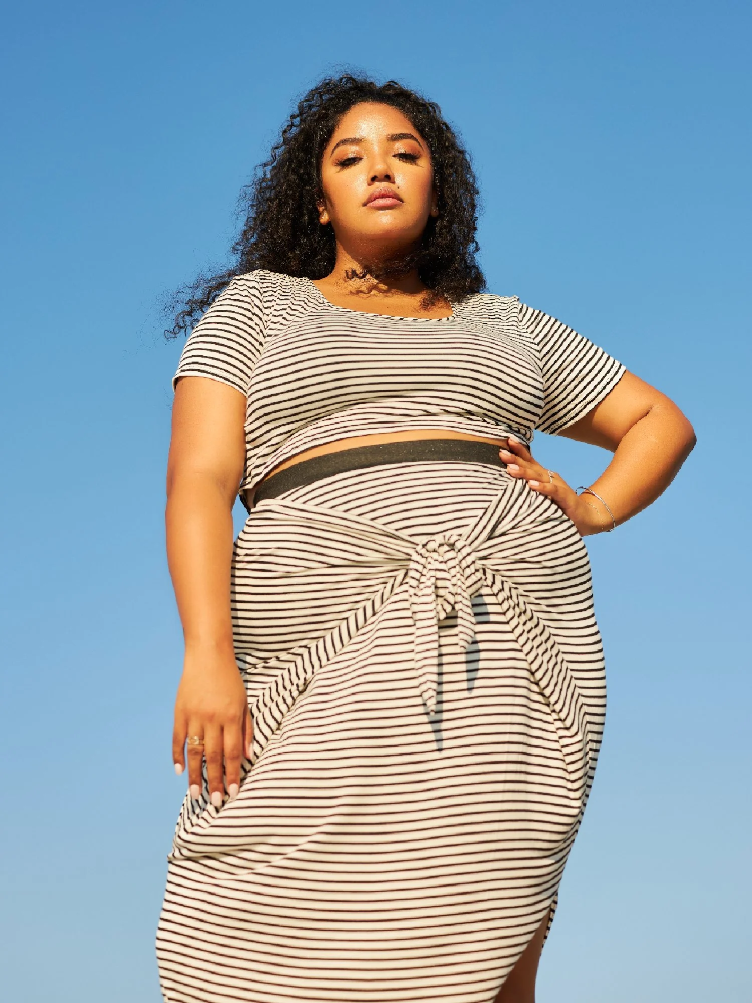 Shawnee Striped Harem Skirt - Image 5