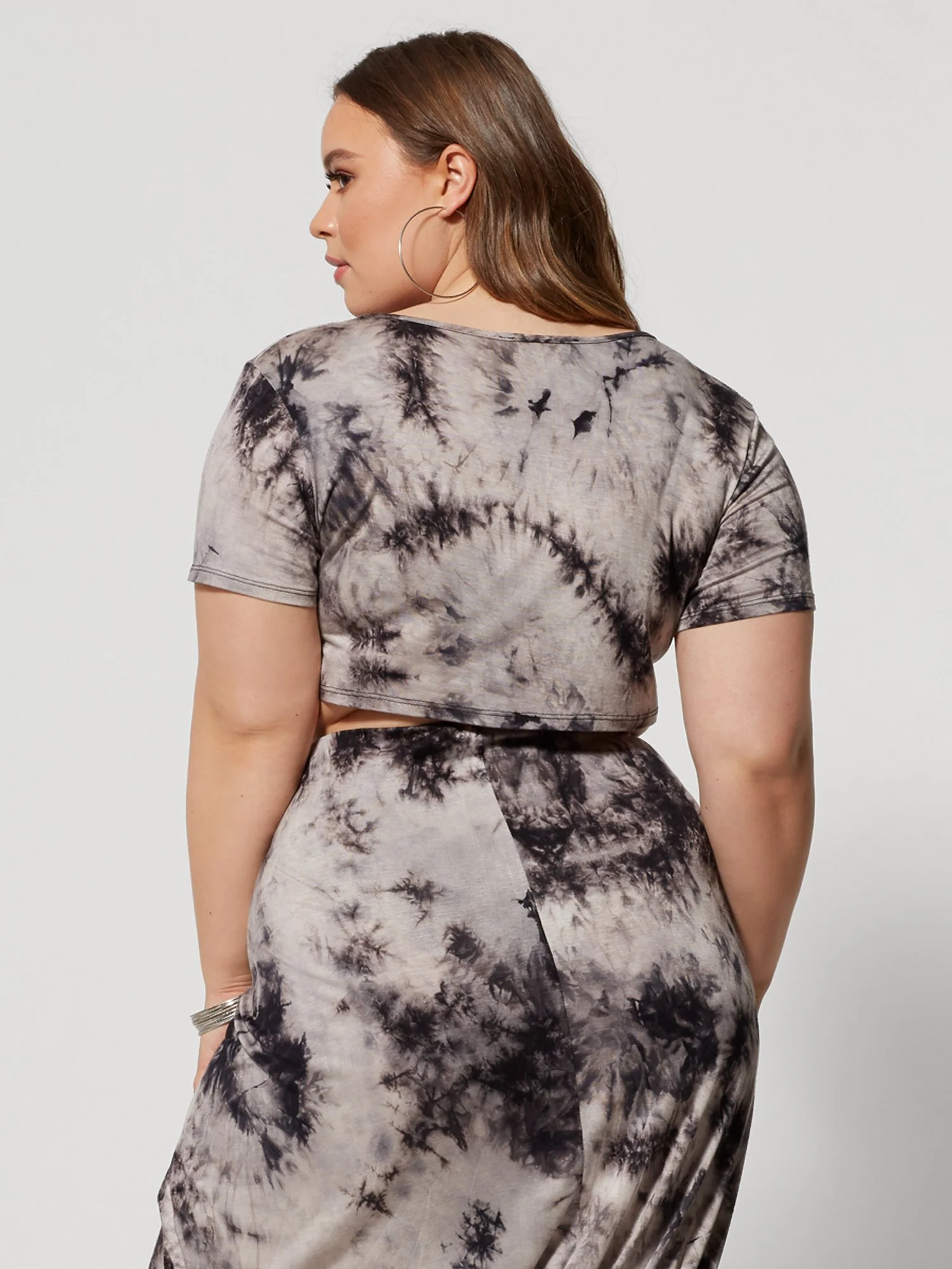 Shawnee Tie-Dye Crop Top - Image 3