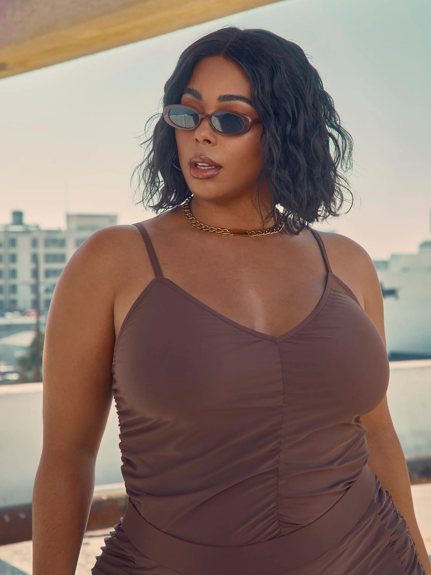 Sheena Ruched Tank