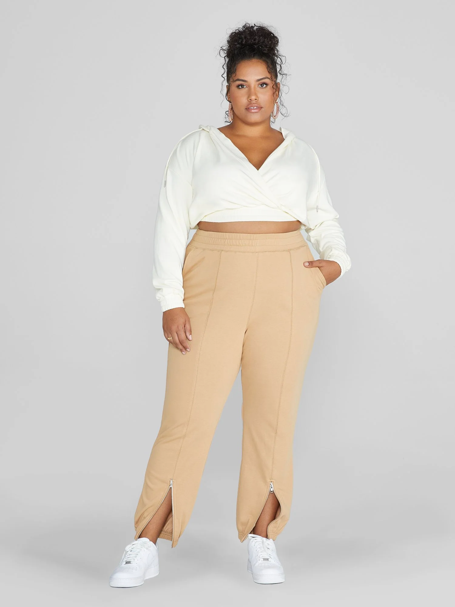 Shienna Zip Leg Jogger Pants - Image 3