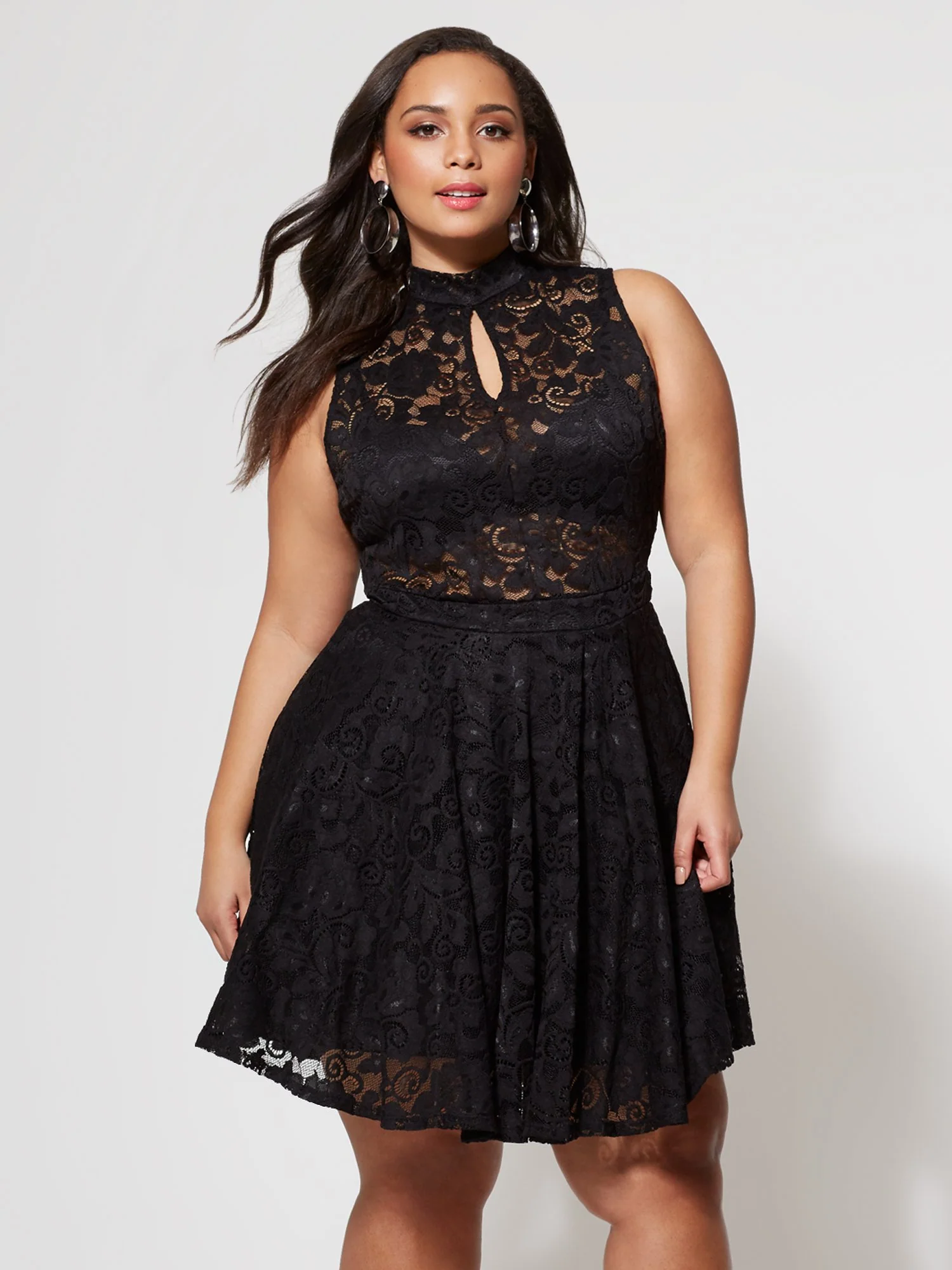 Signature - Katy Lace Fit & Flare Dress - Image 2