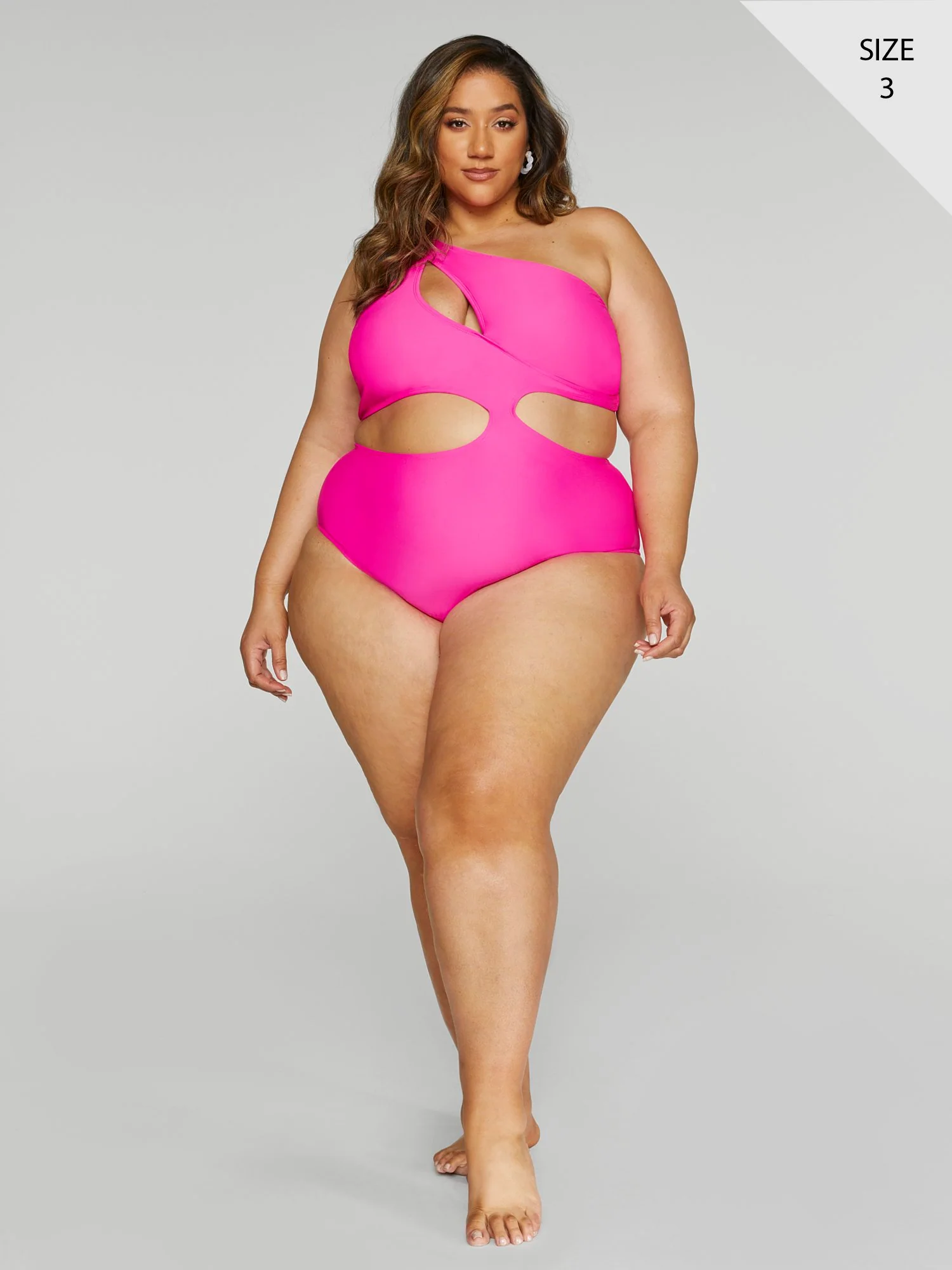 Silvana One Shoulder Cutout Monokini - Image 7
