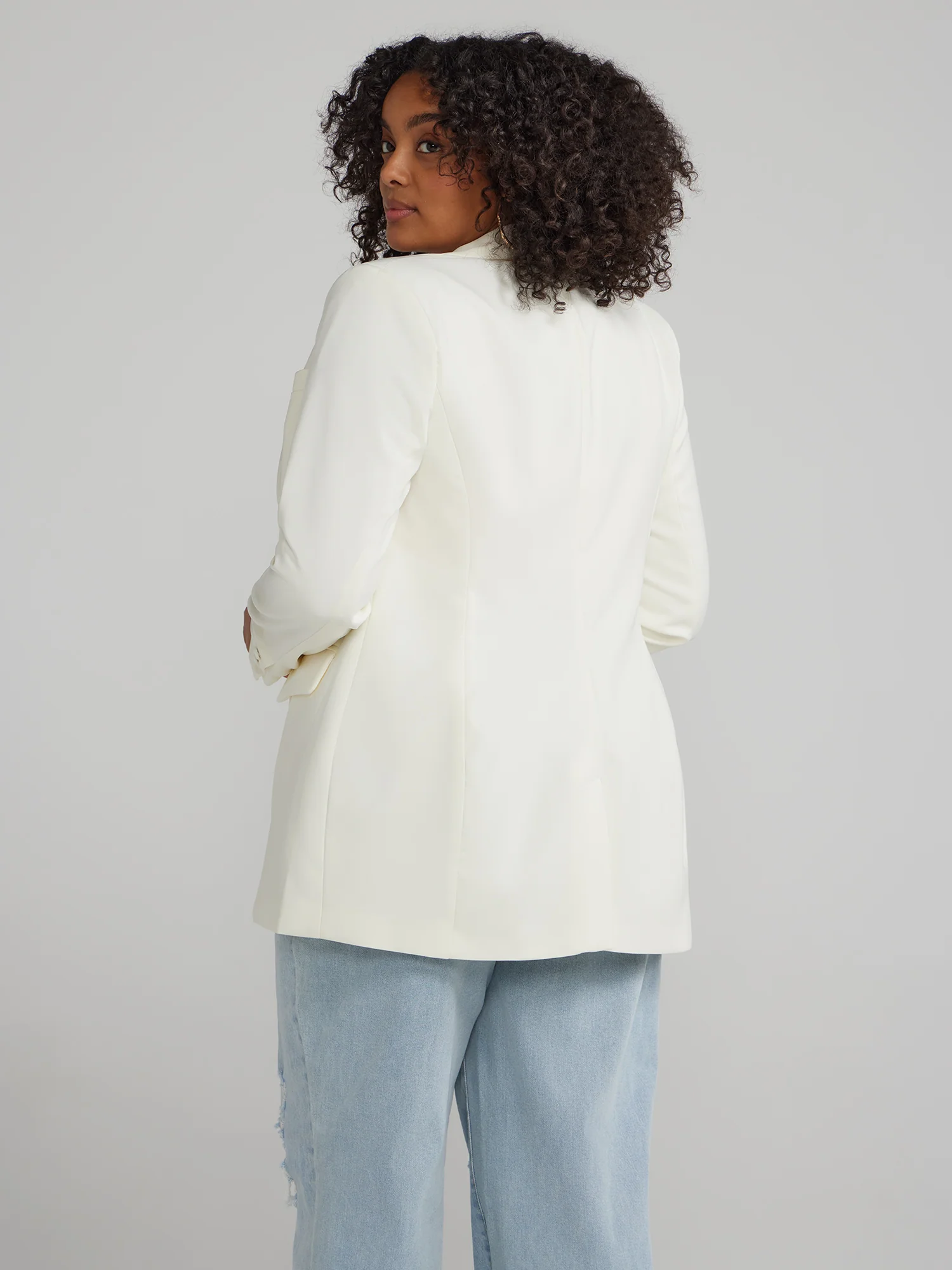 Single-Breasted Blazer - Image 4