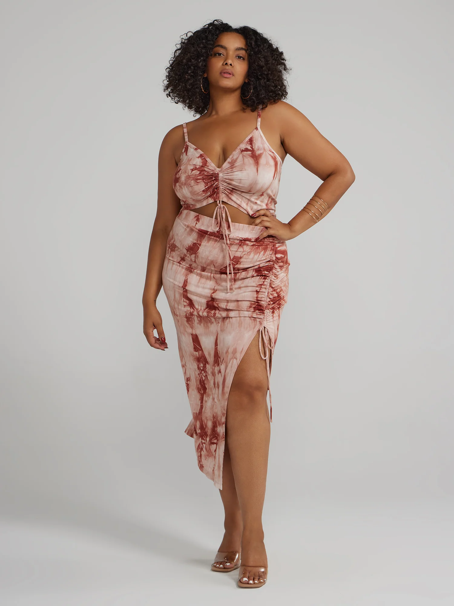 Sleeveless Ruched Detail Top - Image 11
