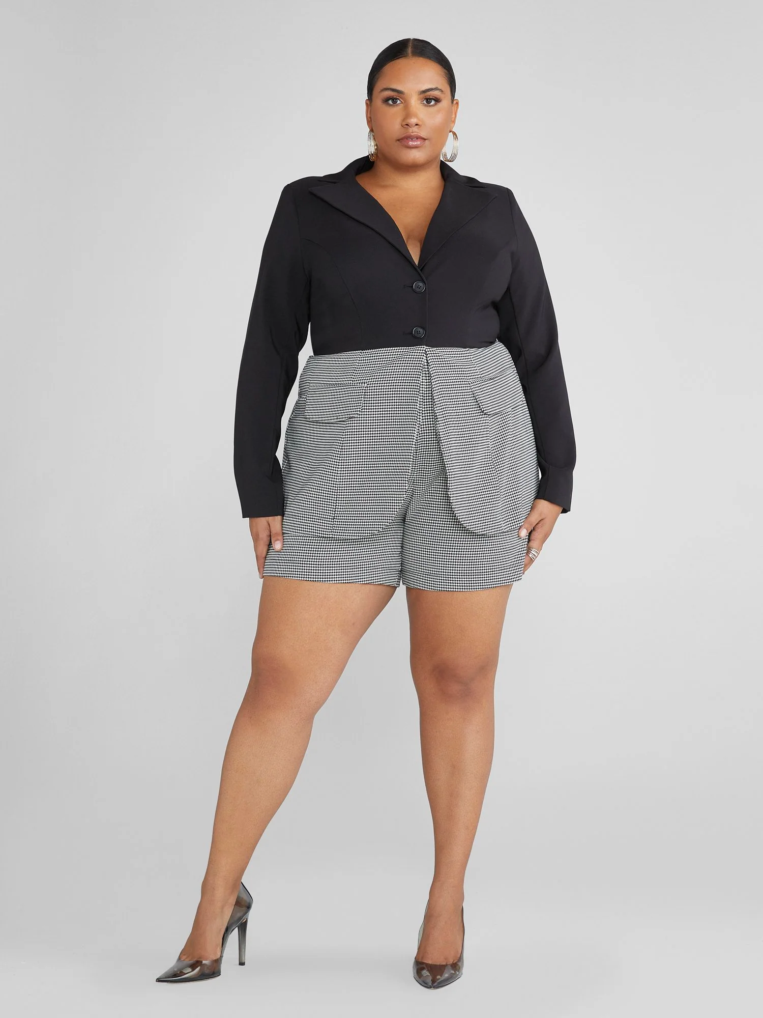 Sophia Two-Tone Blazer Romper - FTF LAB 010: BEAUTICURVE - Image 3