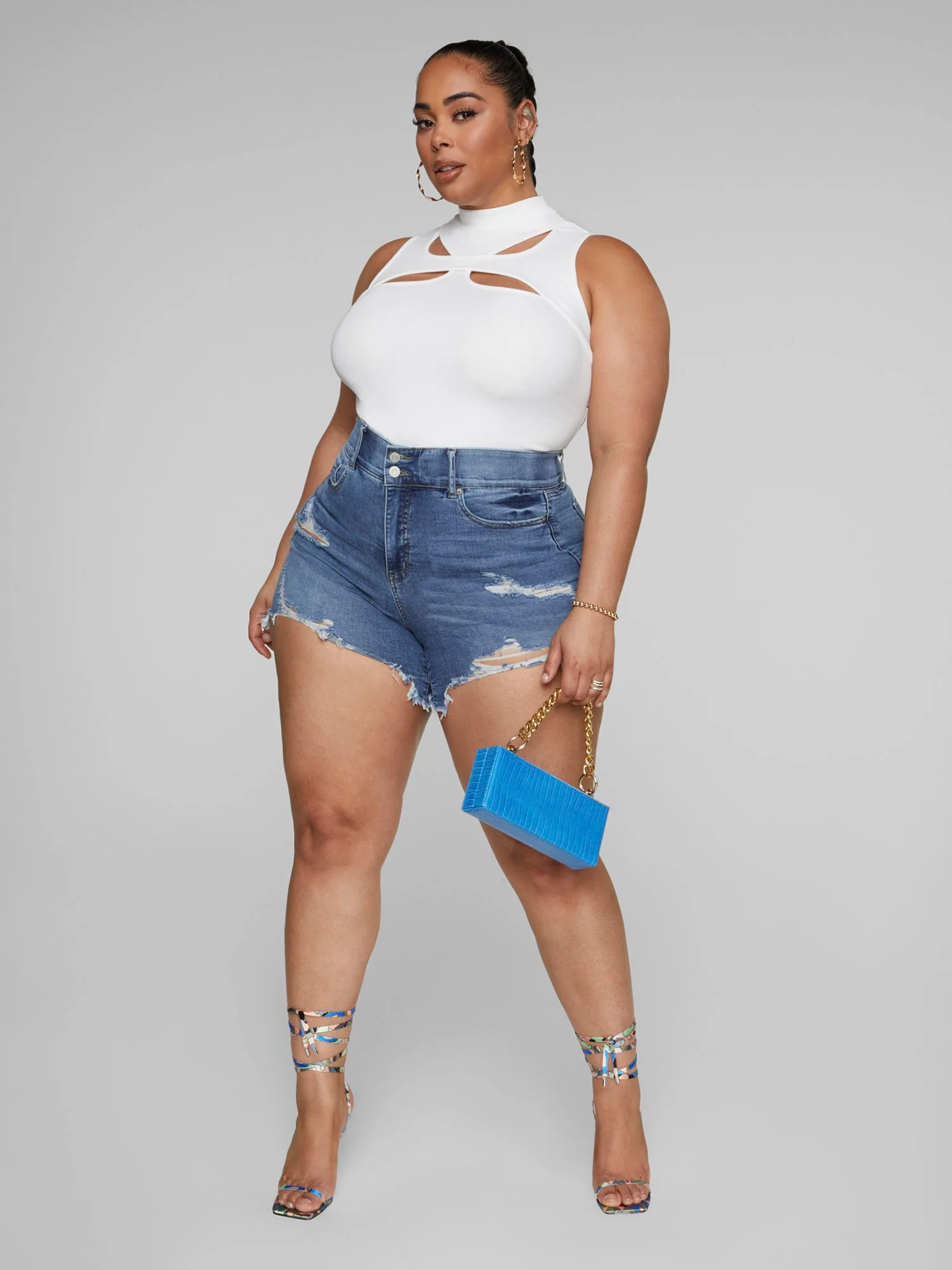 Stacia Cutout Tank Top - Image 3