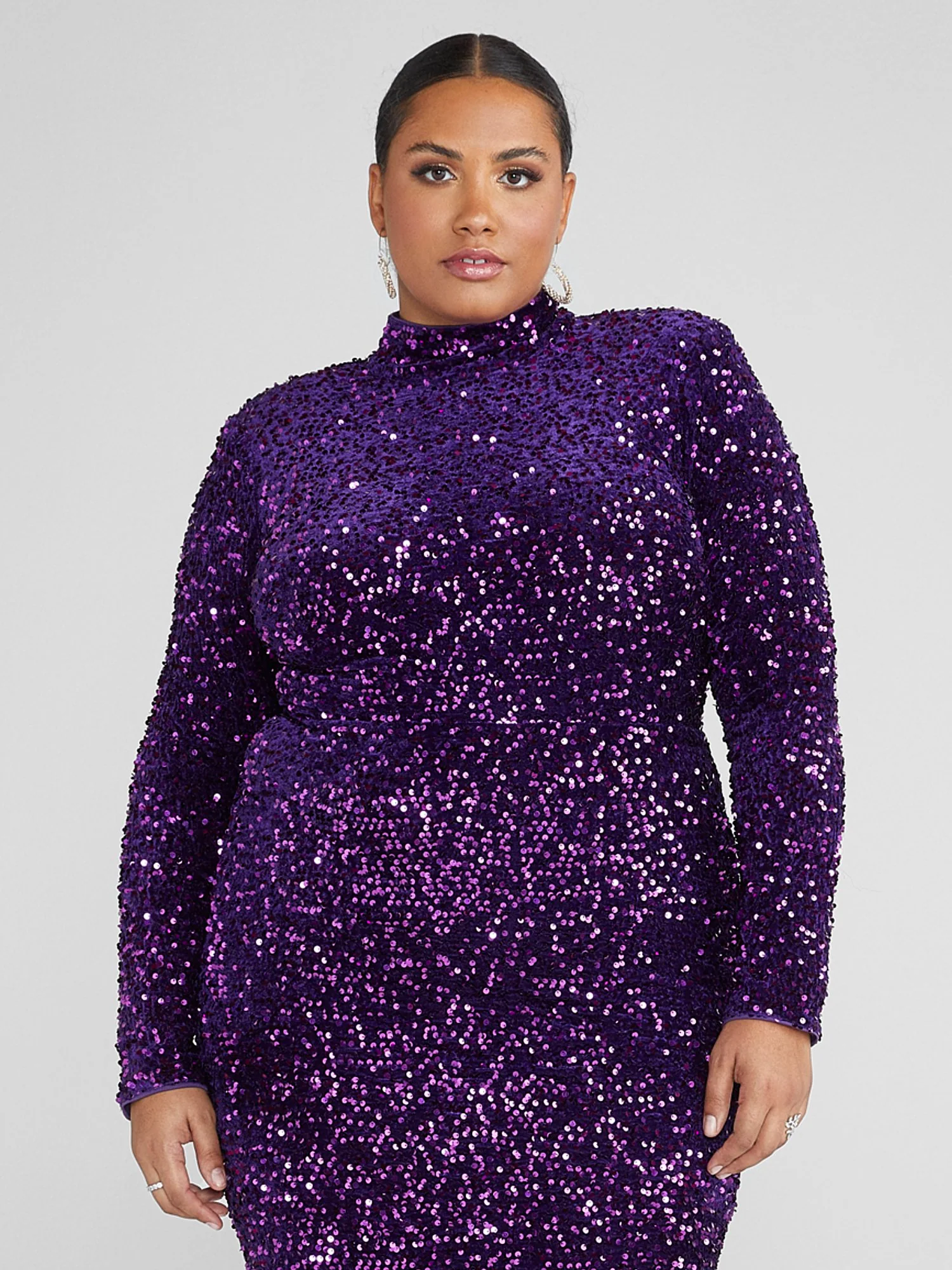 Stefania Sequin Bodycon Dress - Image 2
