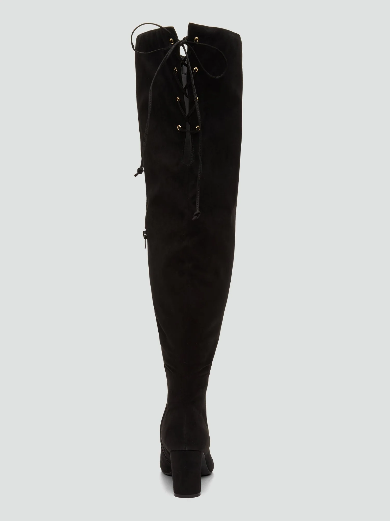 Suidi Faux Suede Thigh-High Boots - Nadia x FTF - Image 6