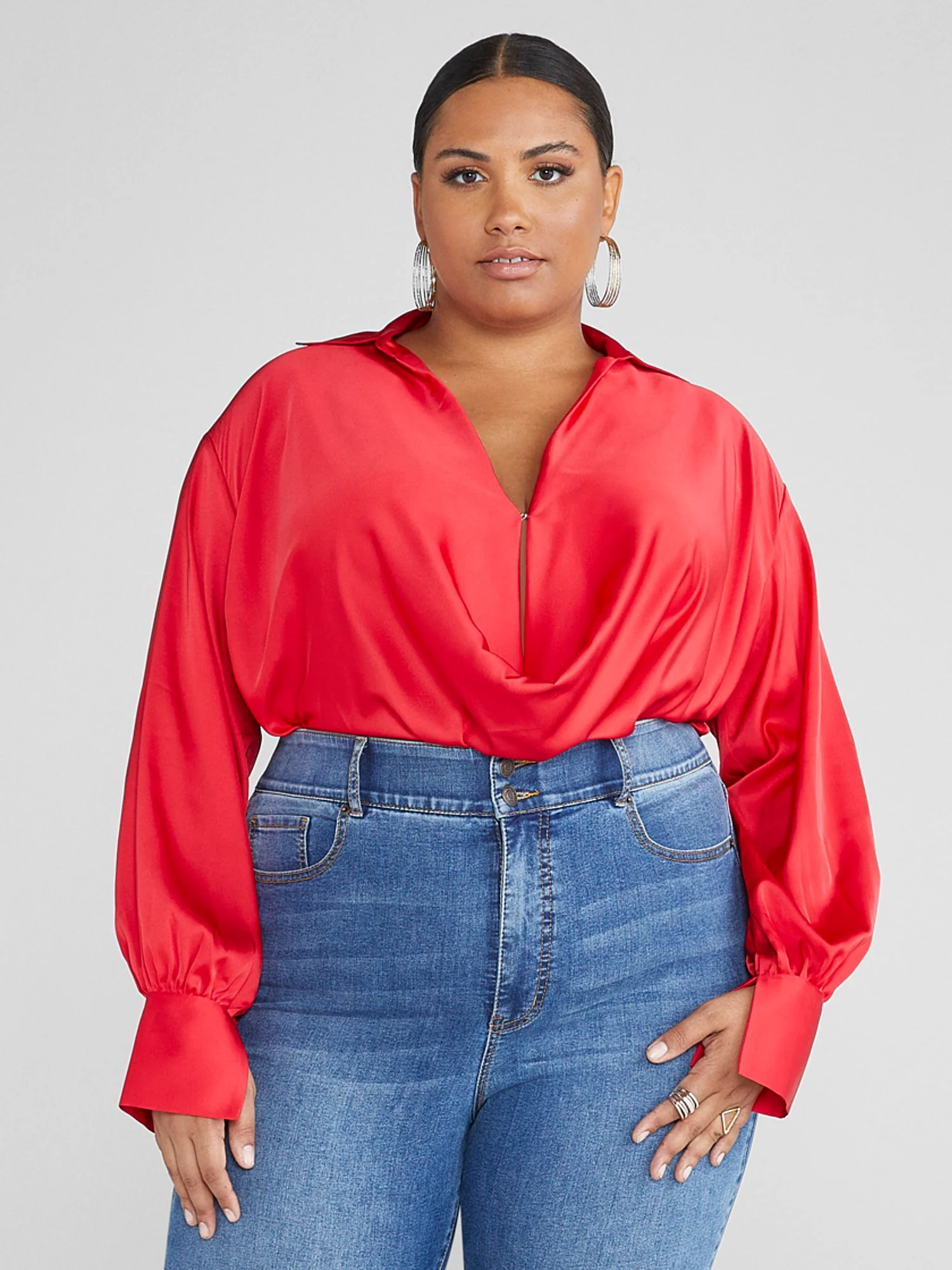 Tania Cowl Neck Blouse