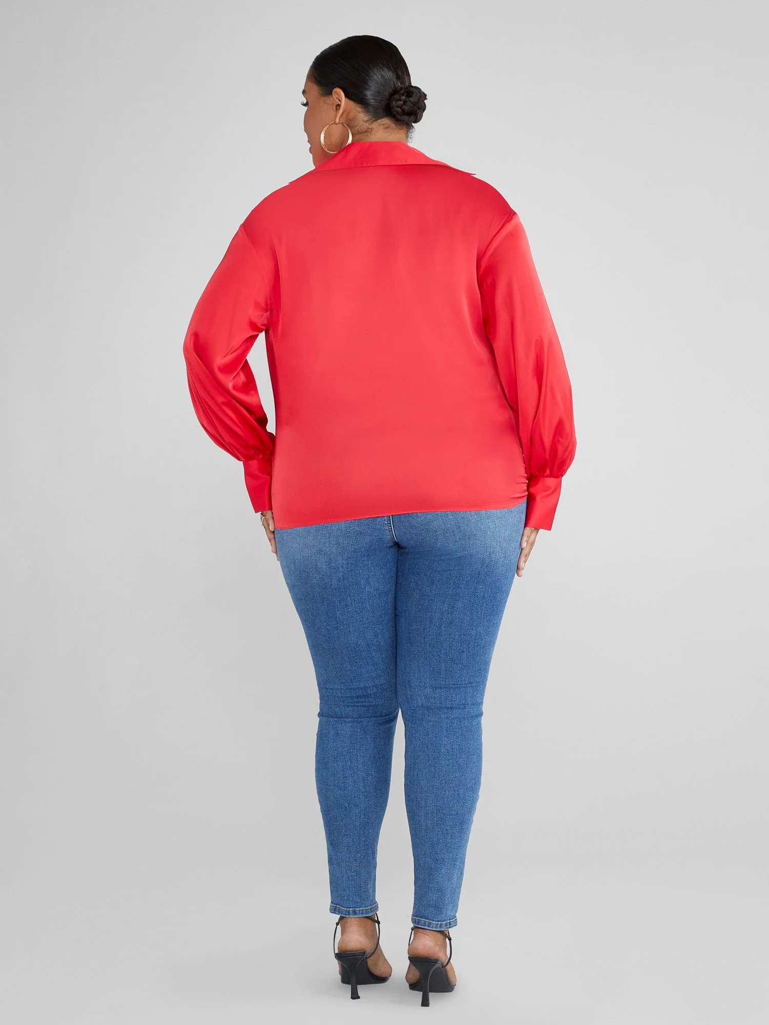 Tania Cowl Neck Blouse - Image 4