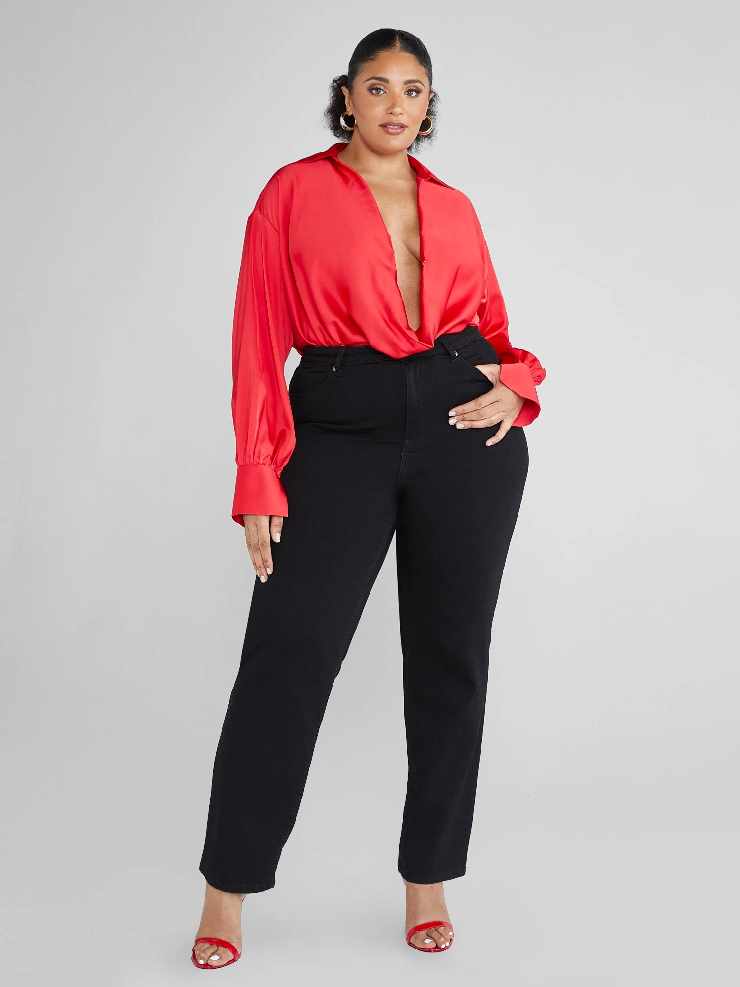 Tania Cowl Neck Blouse - Image 5