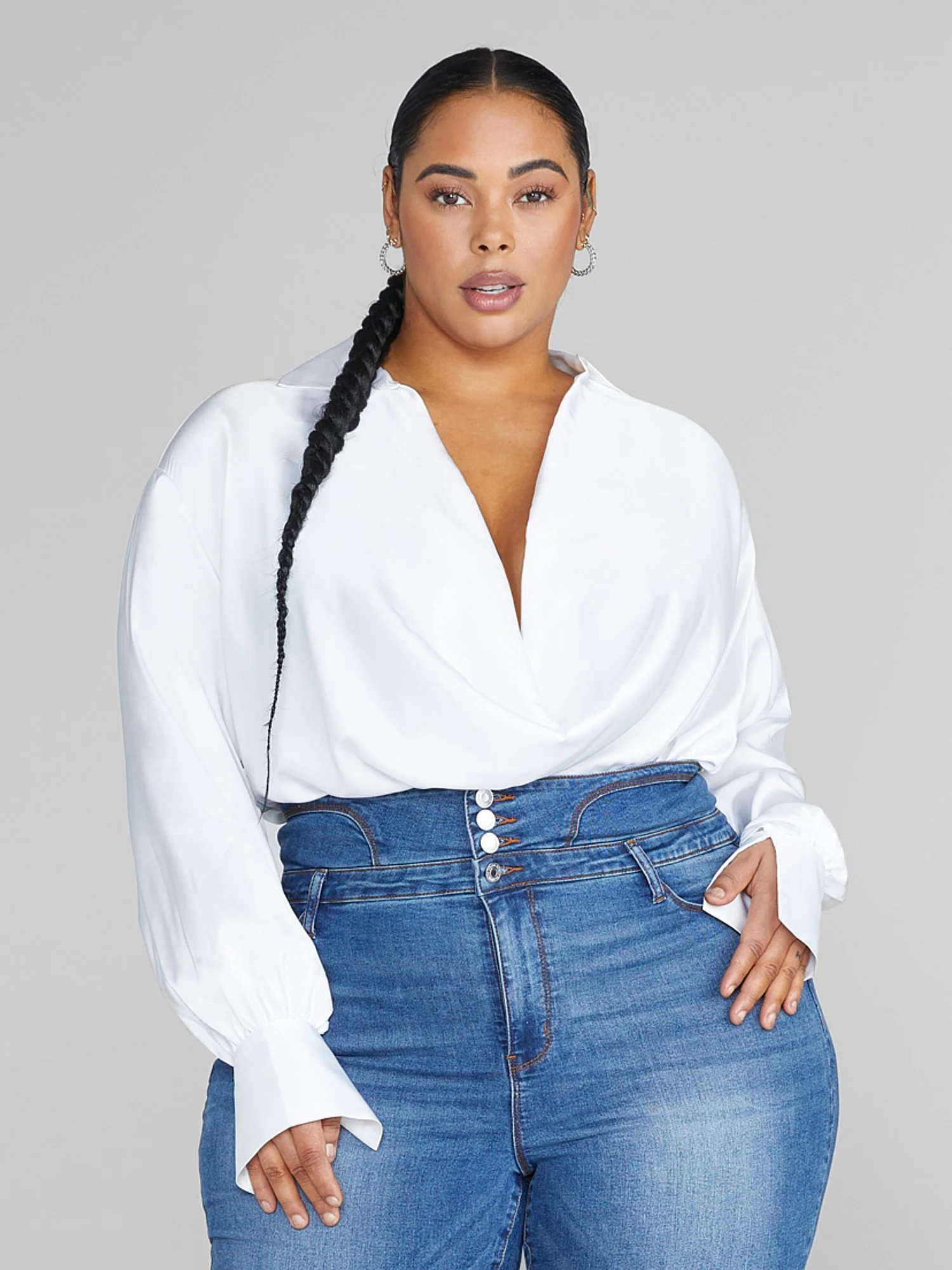 Tania Cowl Neck Blouse - Image 8