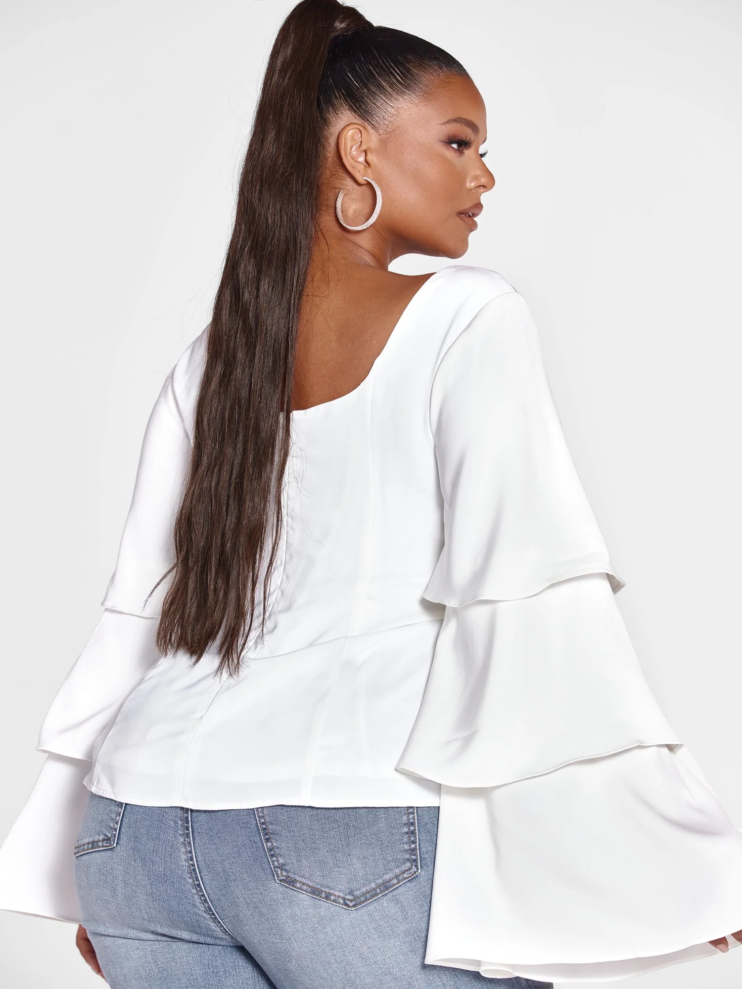 Tanisha Tier Sleeve Top - Image 3
