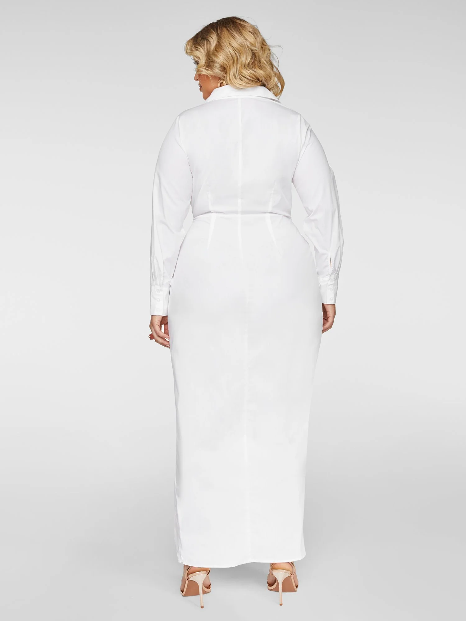 Taylor Maxi Shirtdress - Image 4