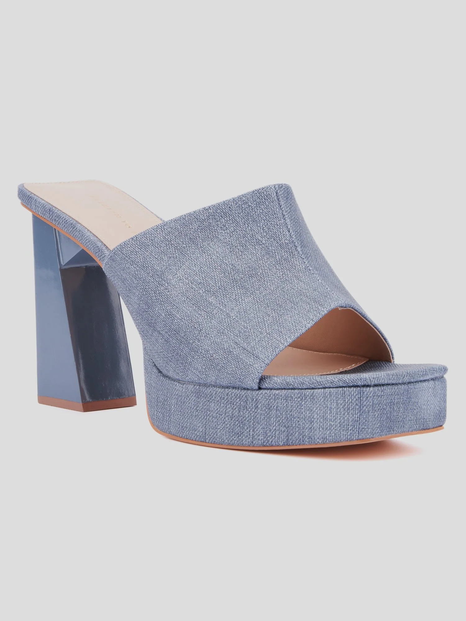 Teresa Wide Width Textured Slip-on Heels - Image 11