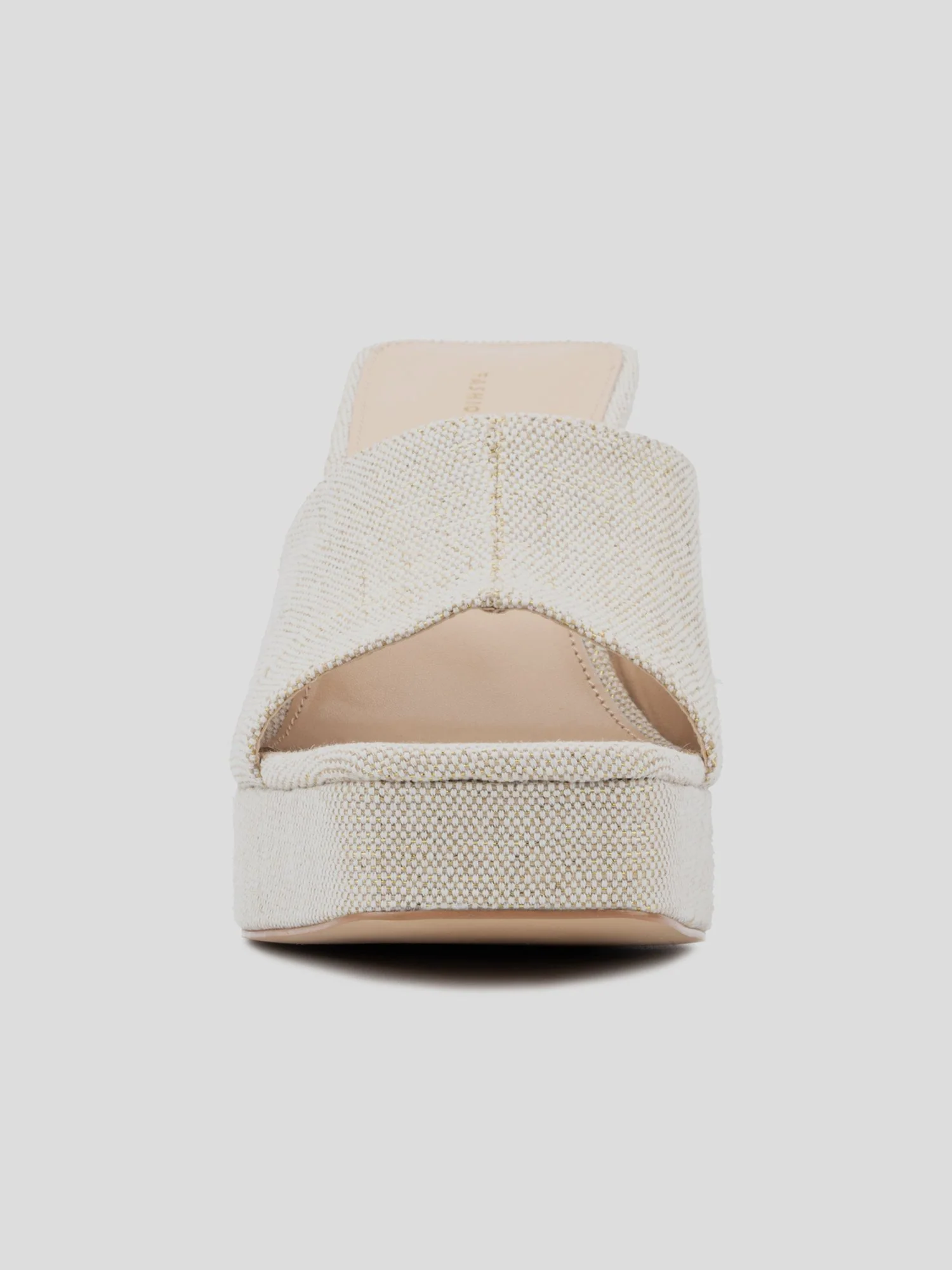 Teresa Wide Width Textured Slip-on Heels - Image 3
