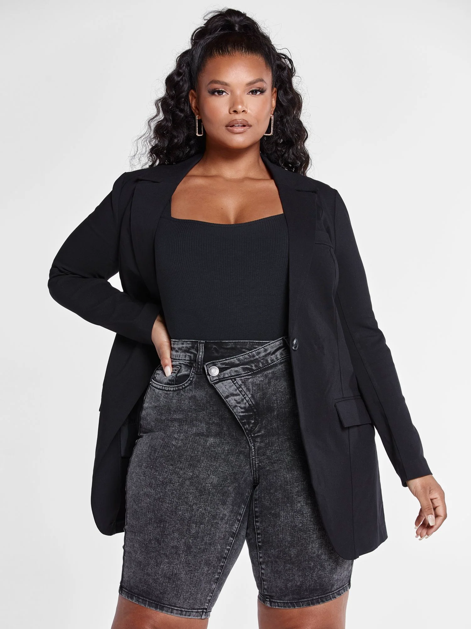 The City Blazer in Black - Image 2