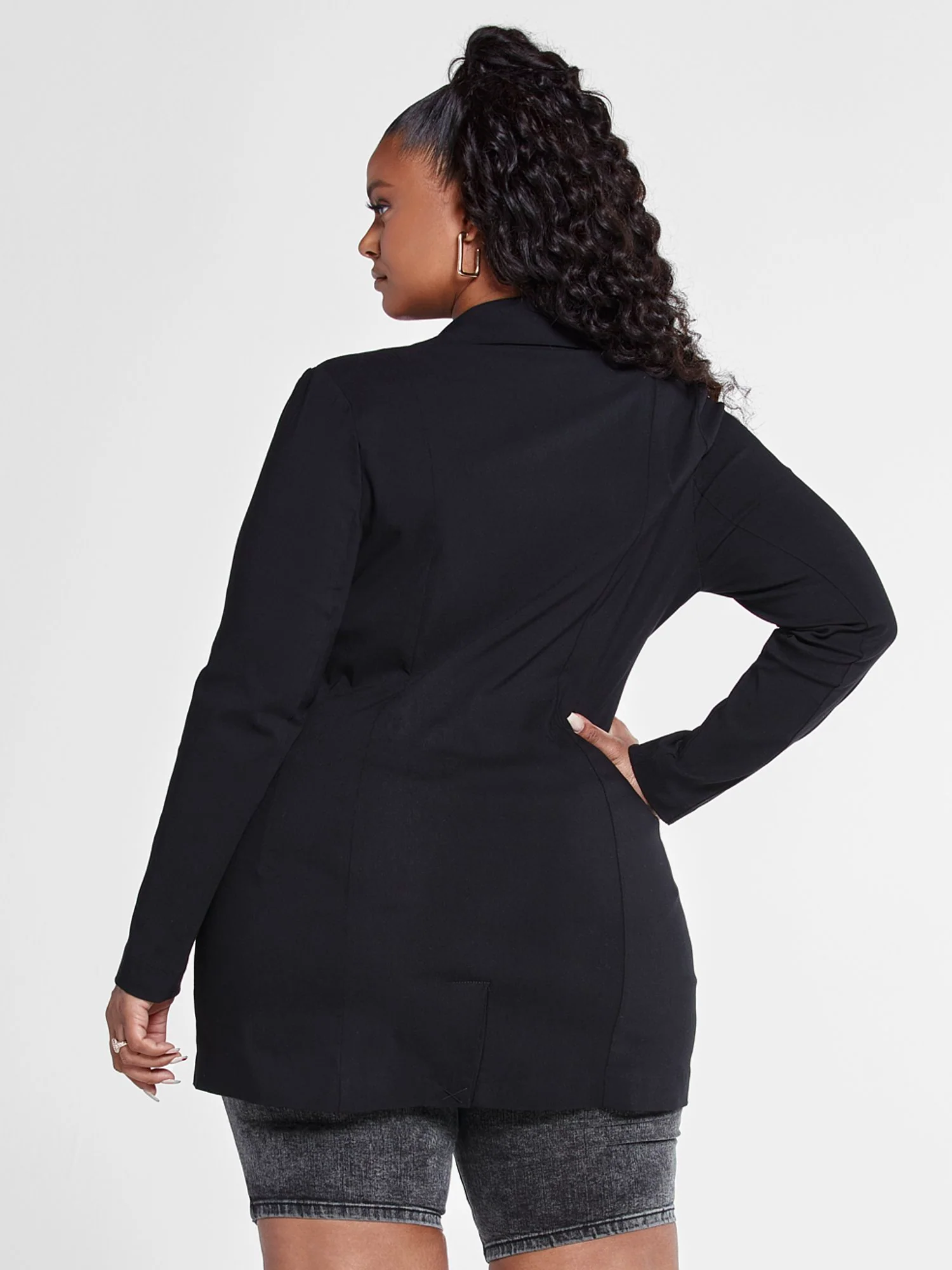 The City Blazer in Black - Image 3