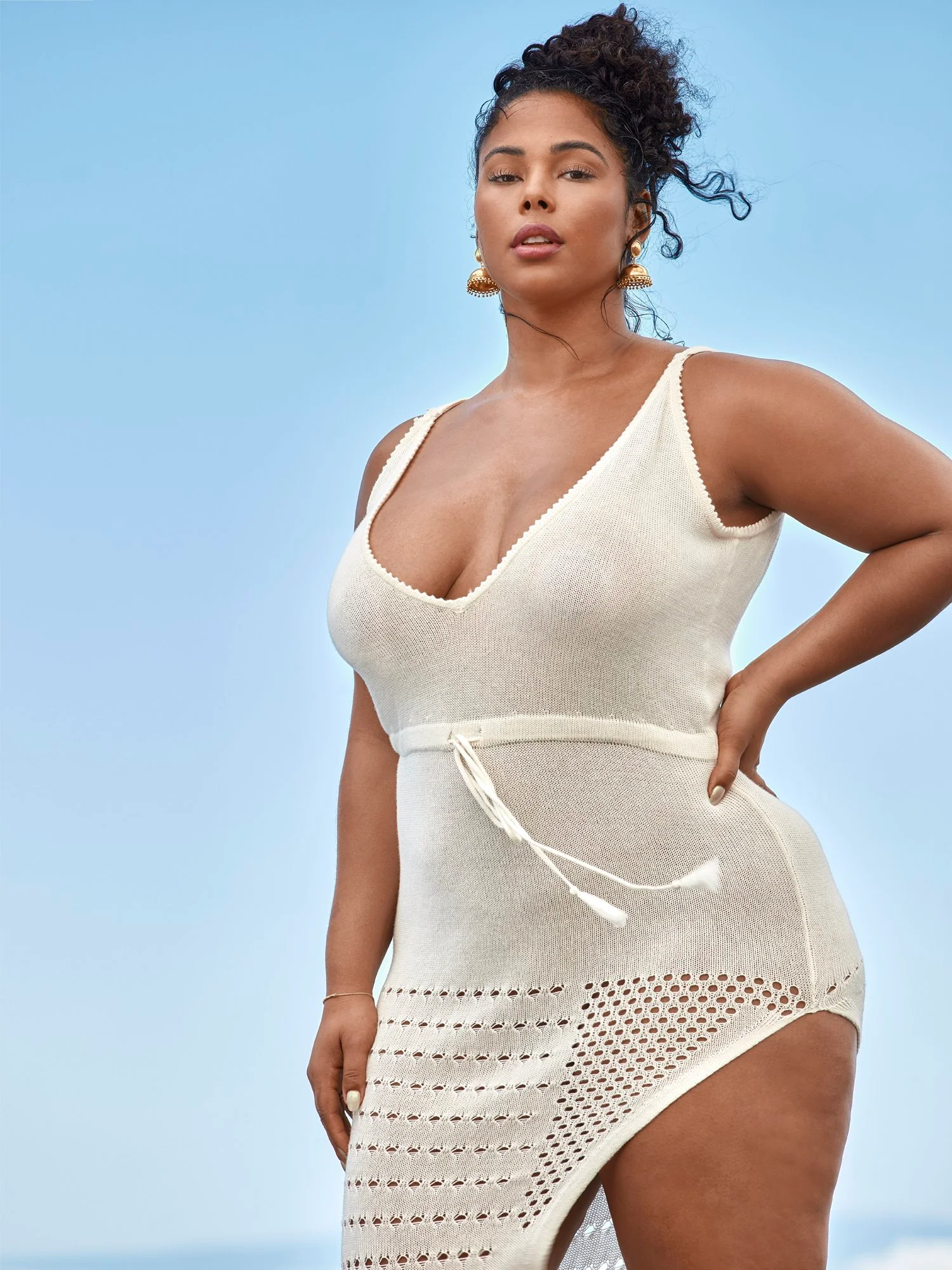 'The Cover Up' Crochet Dress - Tabria Majors X FTF - Image 5